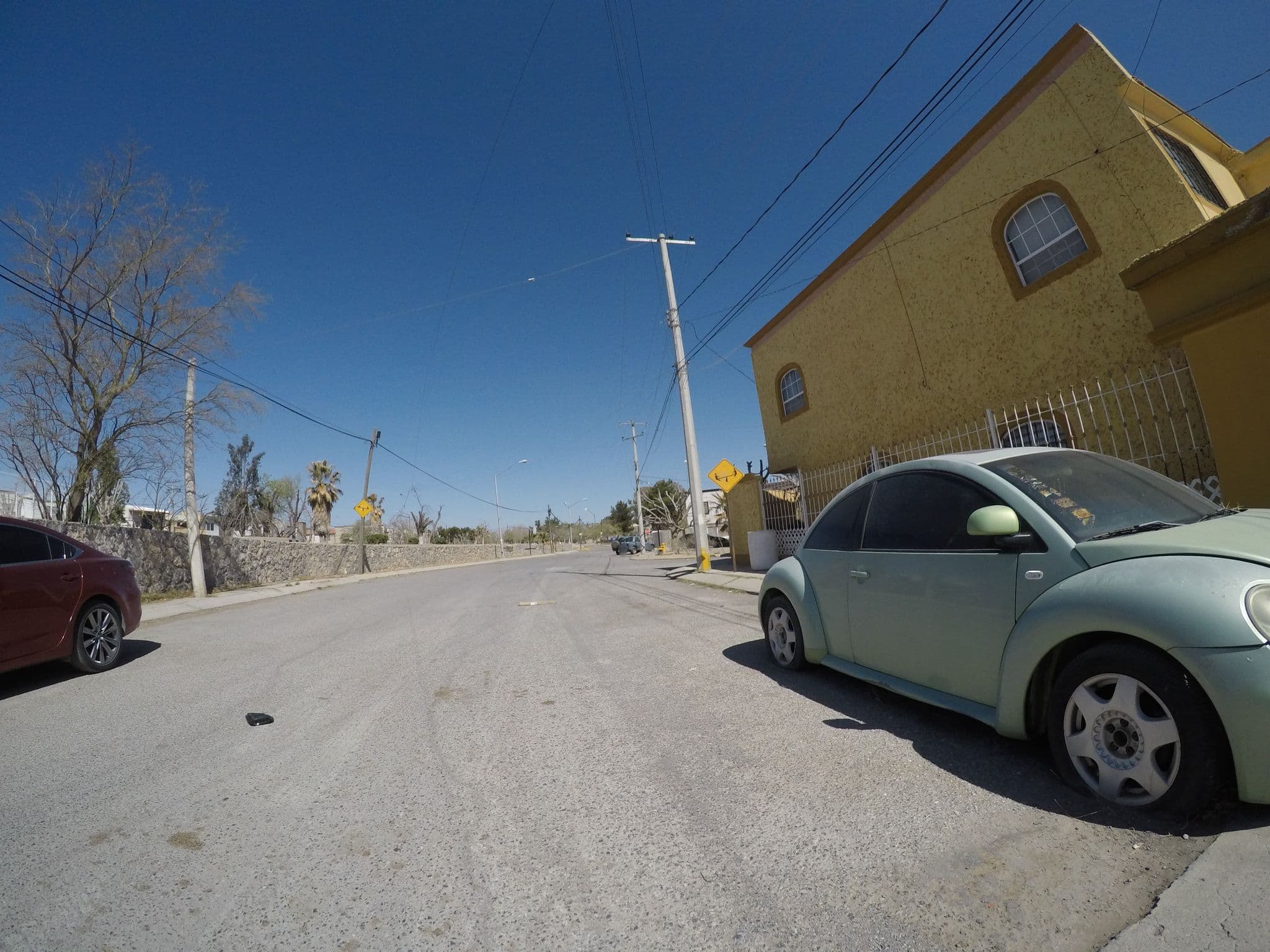 Street view near Huespedes Consulado, Ciudad Juárez — © dsrtsndnts (CC BY-SA · Mapillary)
