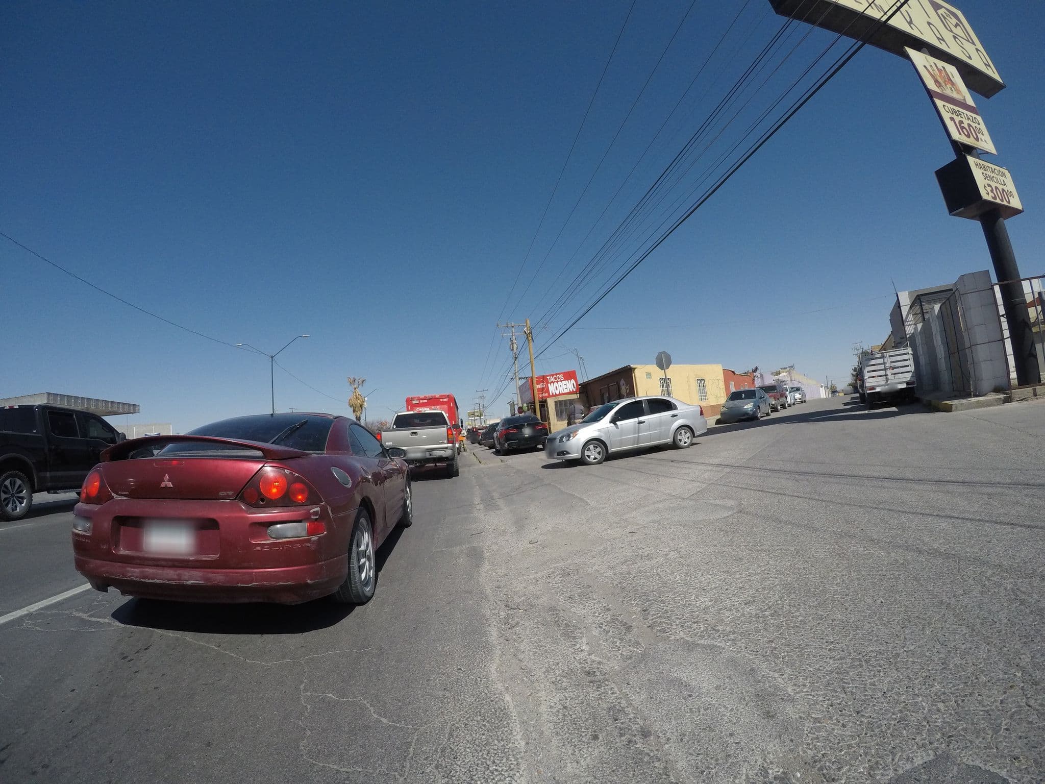 Street view near Motel Mi Kasa, Ciudad Juárez — © dsrtsndnts (CC BY-SA · Mapillary)