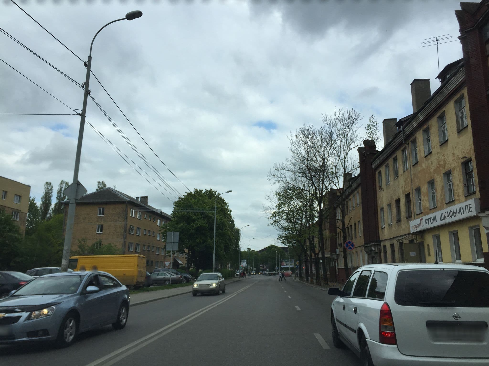 Street view near Haveaniceday Hostel, Kaliningrad — © dade (CC BY-SA · Mapillary)