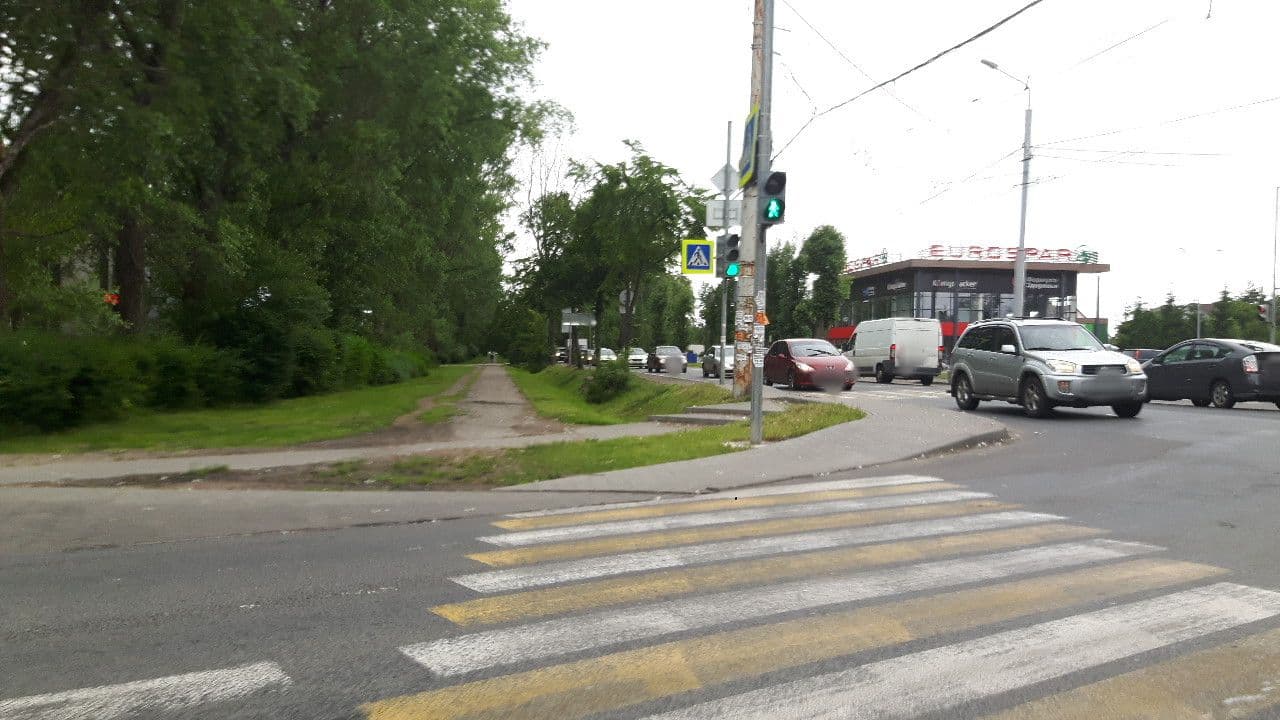 Street view near Хостел Скала, Kaliningrad — © changchun1 (CC BY-SA · Mapillary)