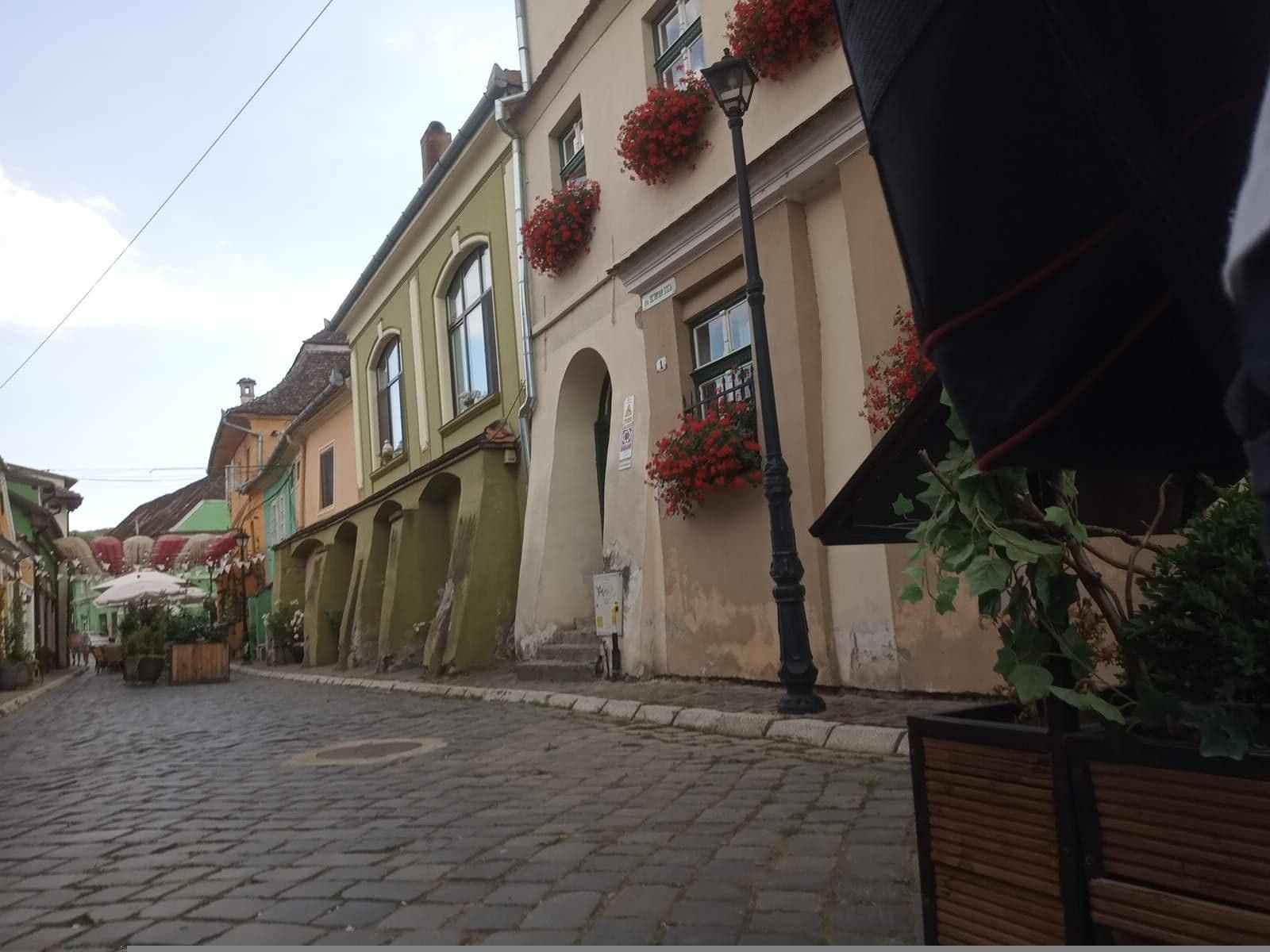 Street view near Villa Franca, Sighișoara — © grozsa11 (CC BY-SA · Mapillary)