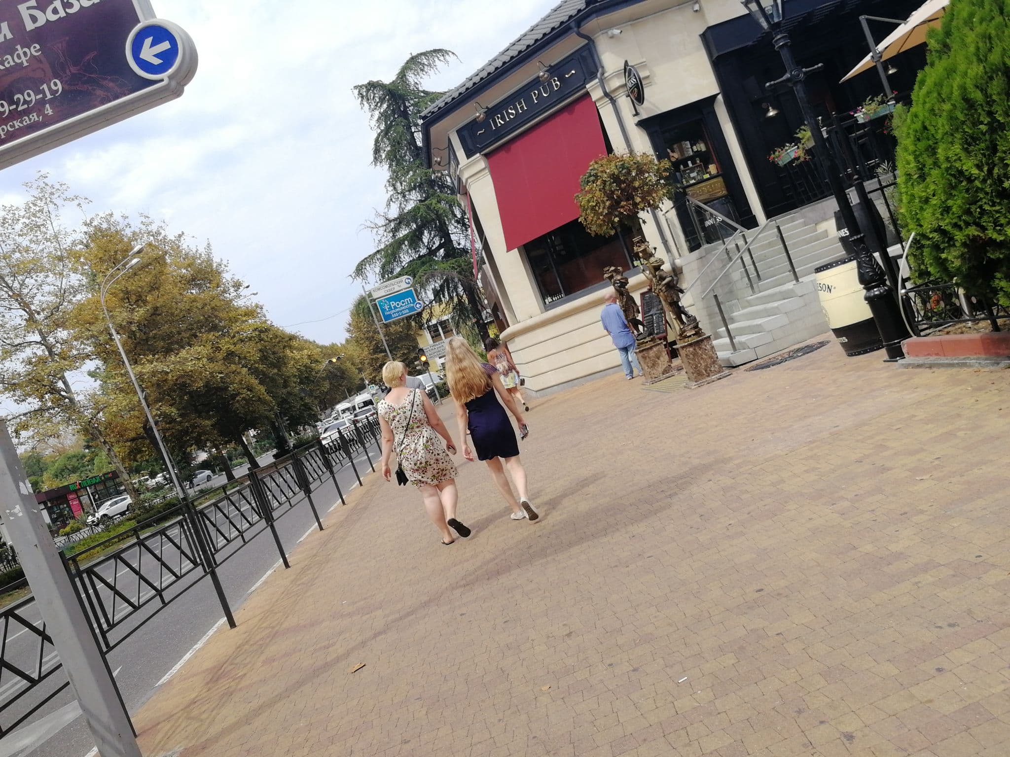 Street view near сочи-плаза, Sochi — © nekhorosheva (CC BY-SA · Mapillary)