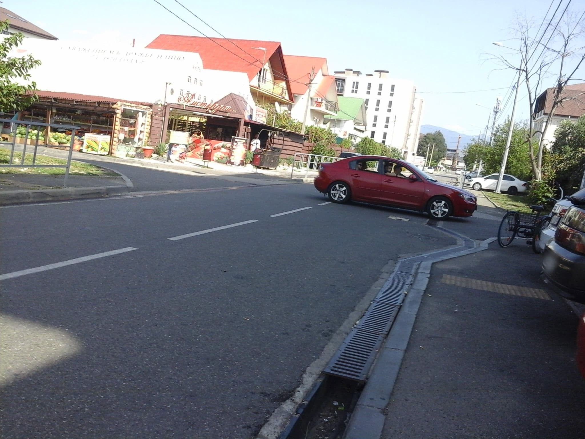 Street view near Guest House On Trostnikovaya 22, Sirius — © ksenia59 (CC BY-SA · Mapillary)