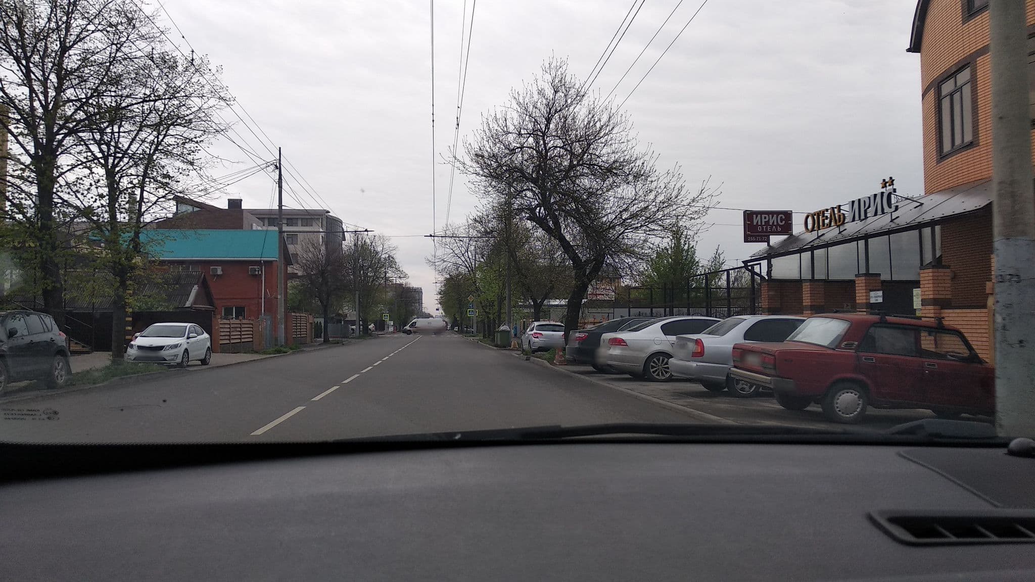 Street view near Troy West Hotel, Krasnodar — © vanmhit (CC BY-SA · Mapillary)
