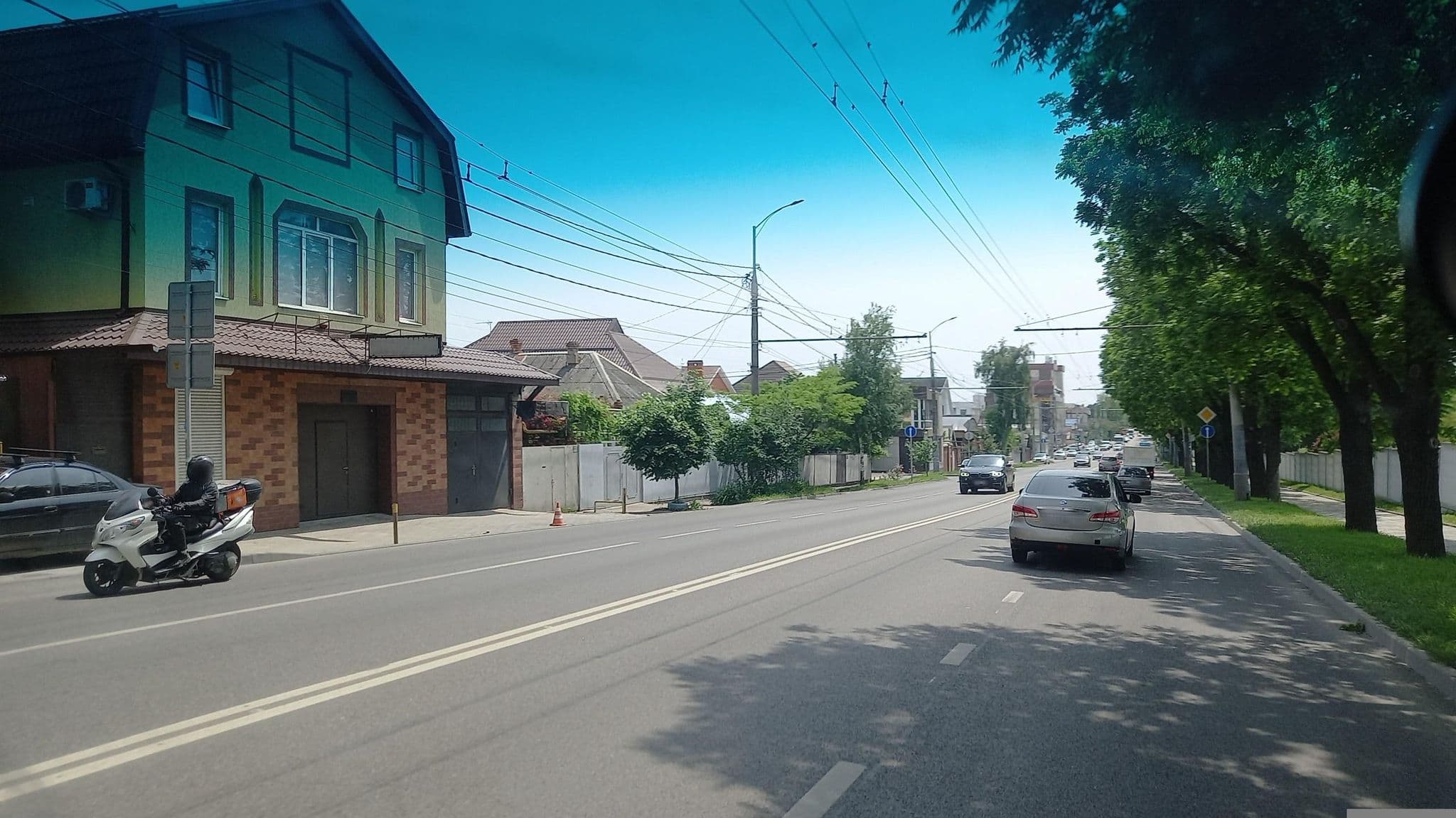 Street view near Максимус, Krasnodar — © azimuth (CC BY-SA · Mapillary)