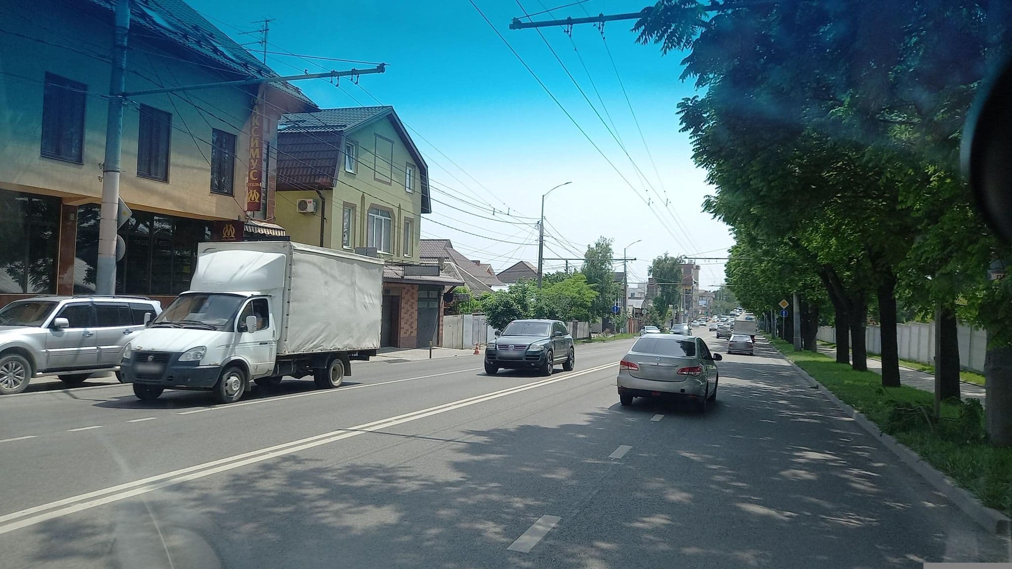 Street view near Maximus, Krasnodar — © azimuth (CC BY-SA · Mapillary)