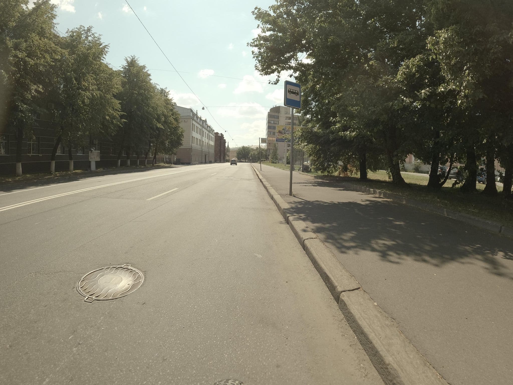 Street view near Annushka Hotel, Admiralteisky — © GaMiKo (CC BY-SA · Mapillary)