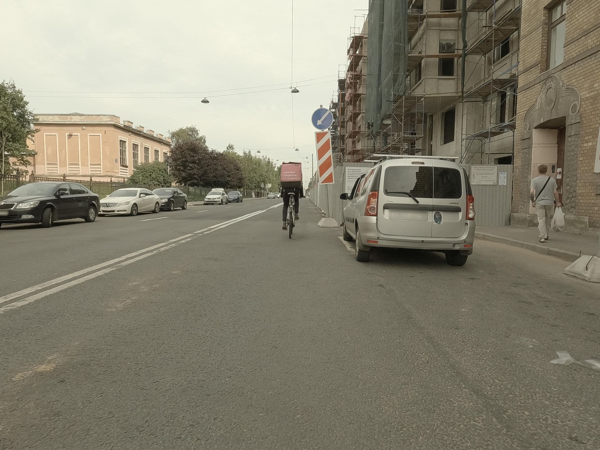 Street view near Бурже, Admiralteisky — © GaMiKo (CC BY-SA · Mapillary)
