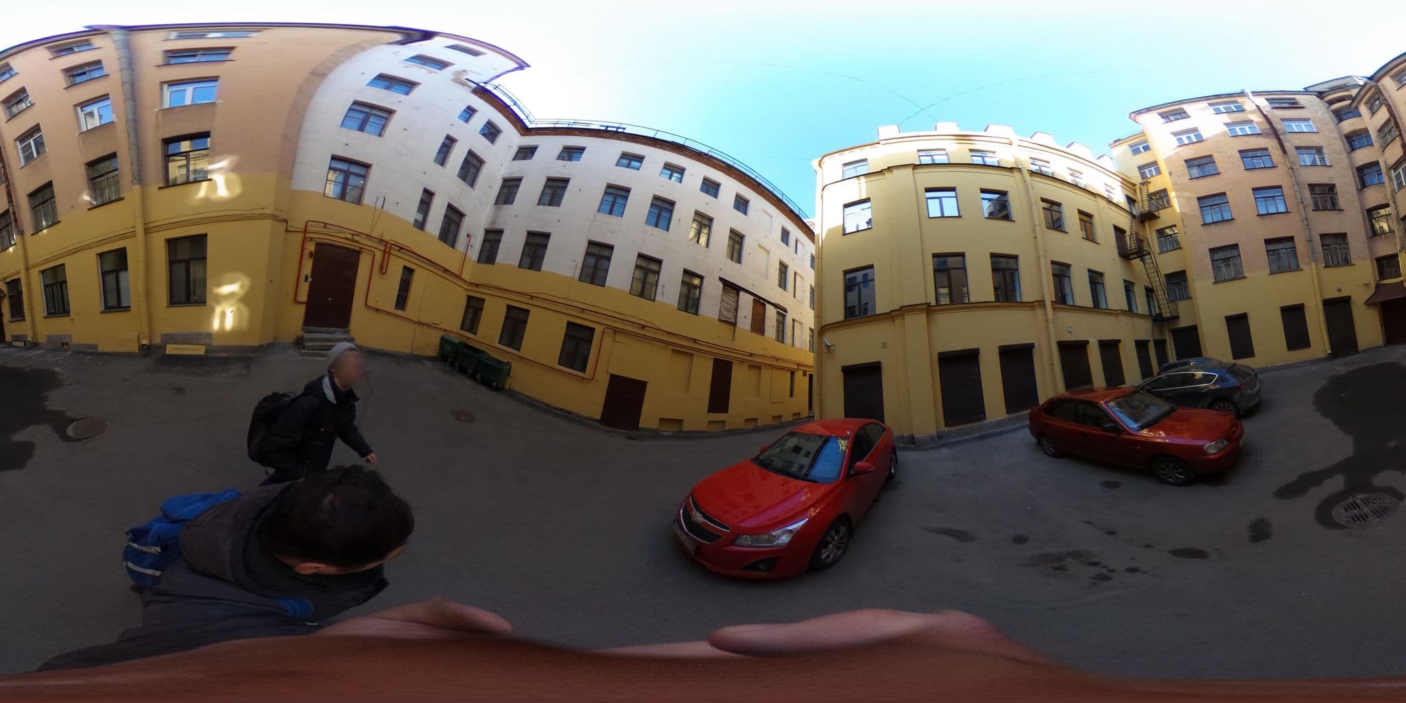 Street view near Station Premier Hotel S10, Admiralteisky — © trolleway (CC BY-SA · Mapillary)