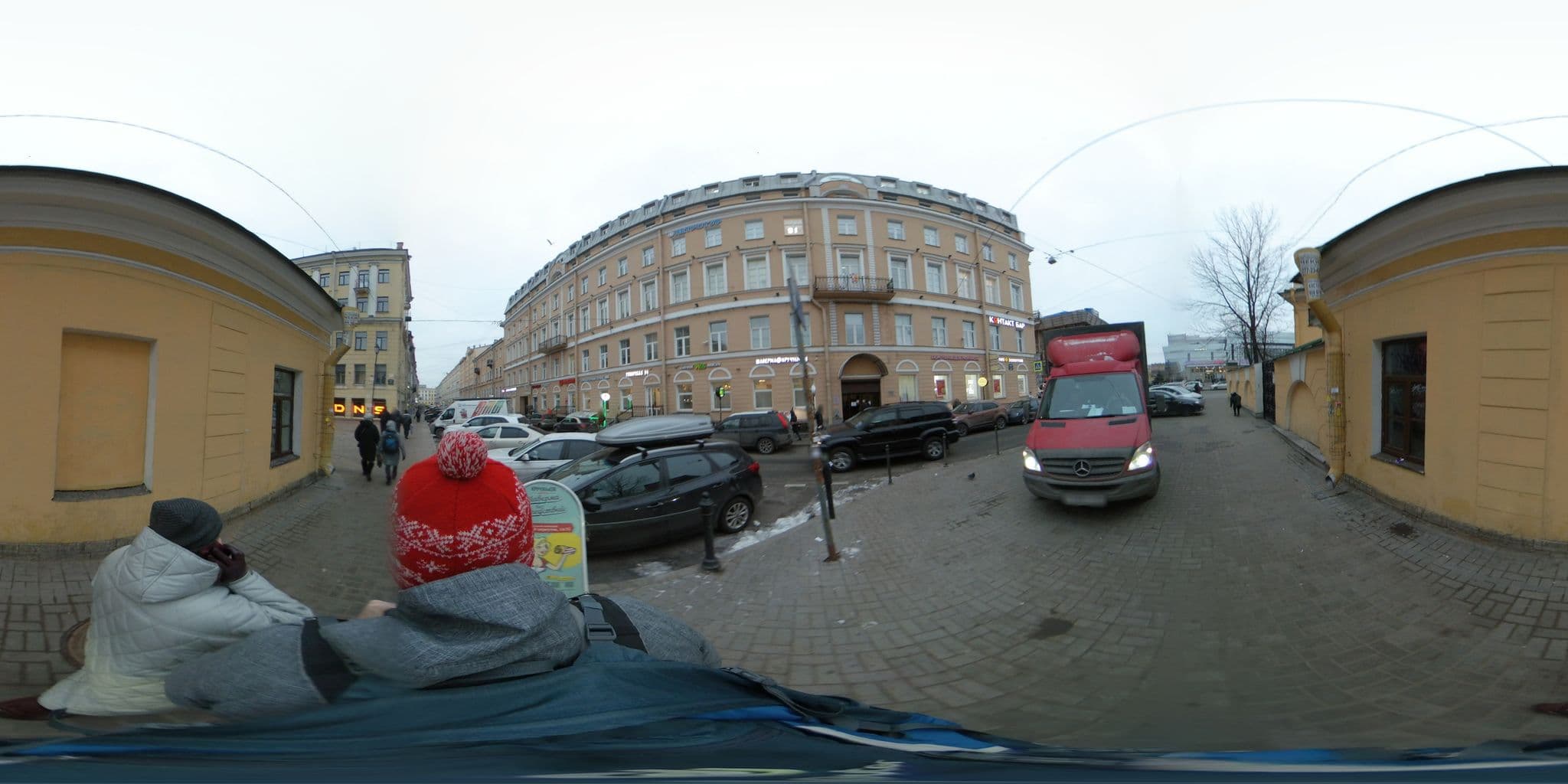 Street view near Атмосфера, Admiralteisky — © vlivyur (CC BY-SA · Mapillary)