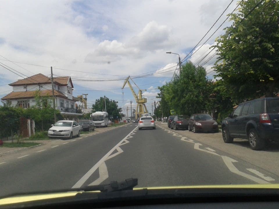 Street view near Vila Mădălina, Mangalia