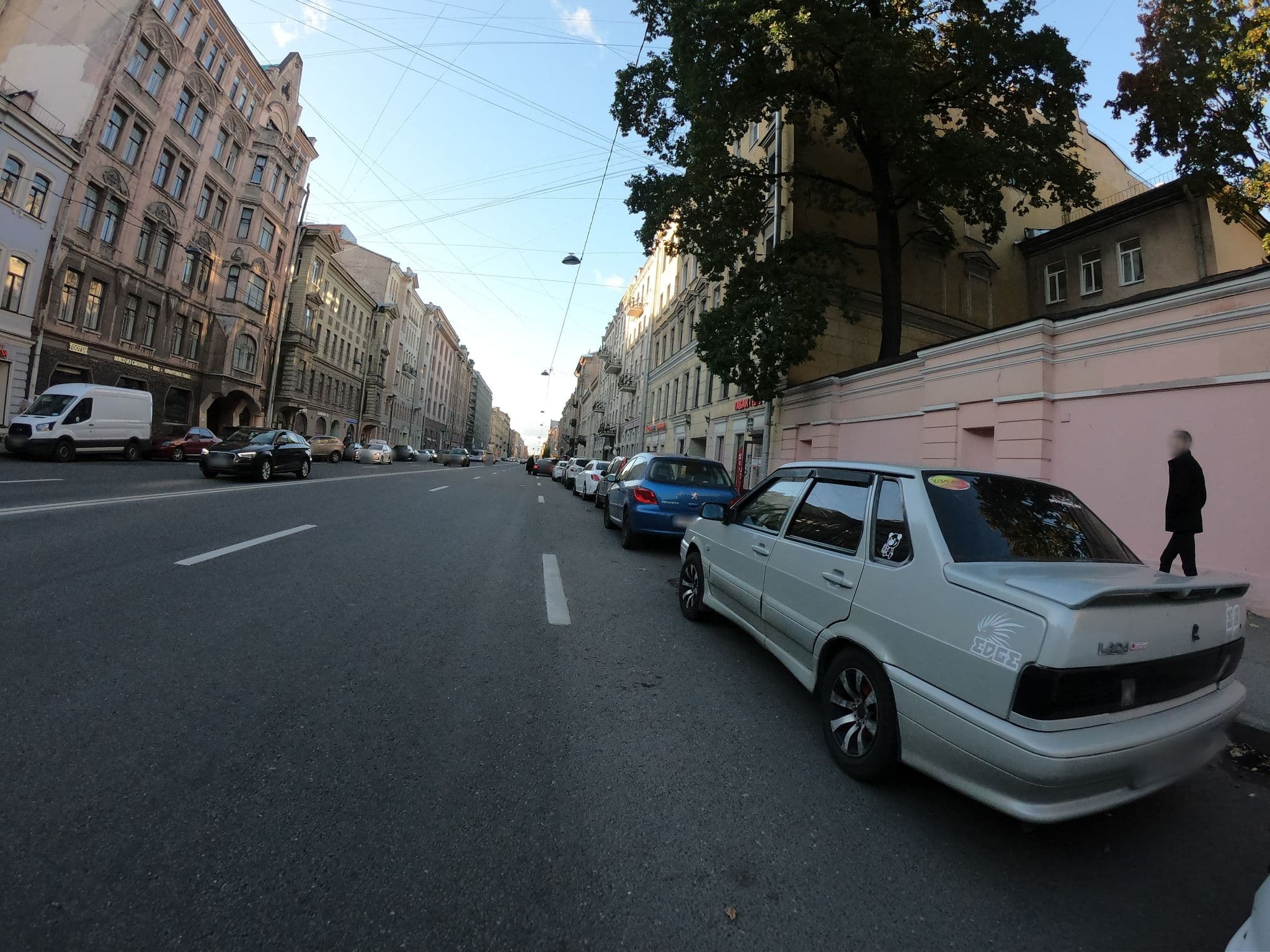Street view near Mark Hotel Palace, Vasyl'evsky Ostrov — © GaMiKo (CC BY-SA · Mapillary)