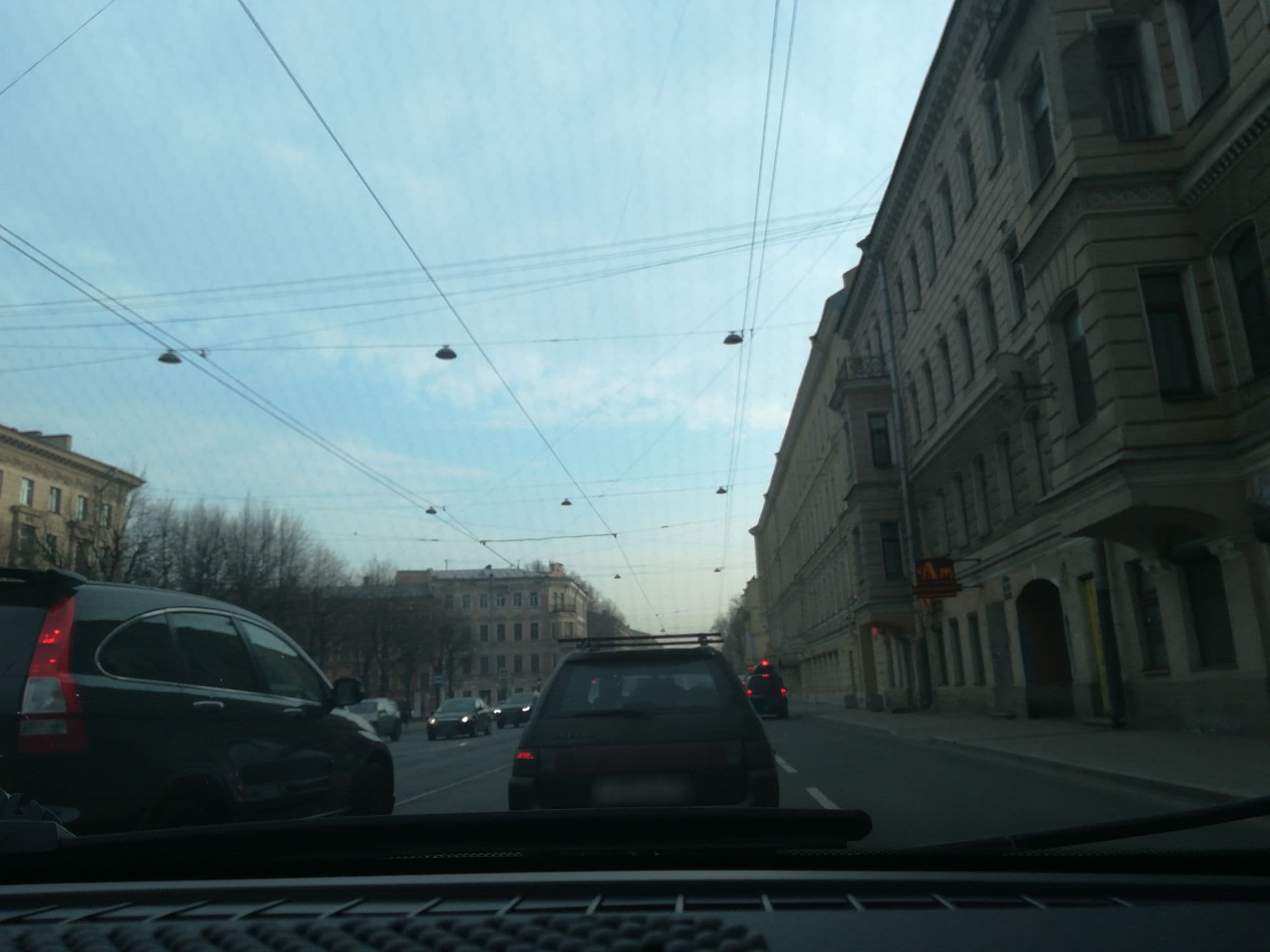 Street view near Гостиница Советская, Admiralteisky — © dvd73 (CC BY-SA · Mapillary)