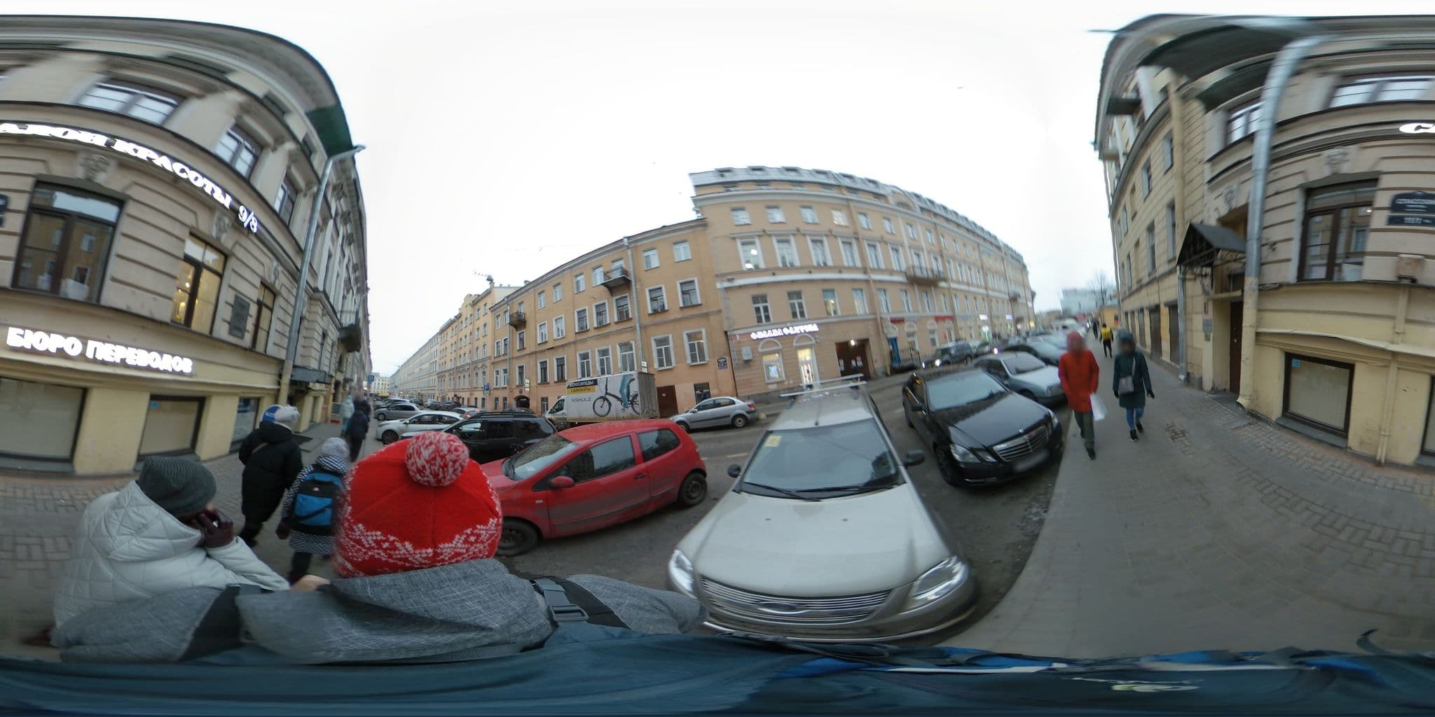 Street view near Атмосфера на Спасском, Admiralteisky — © vlivyur (CC BY-SA · Mapillary)