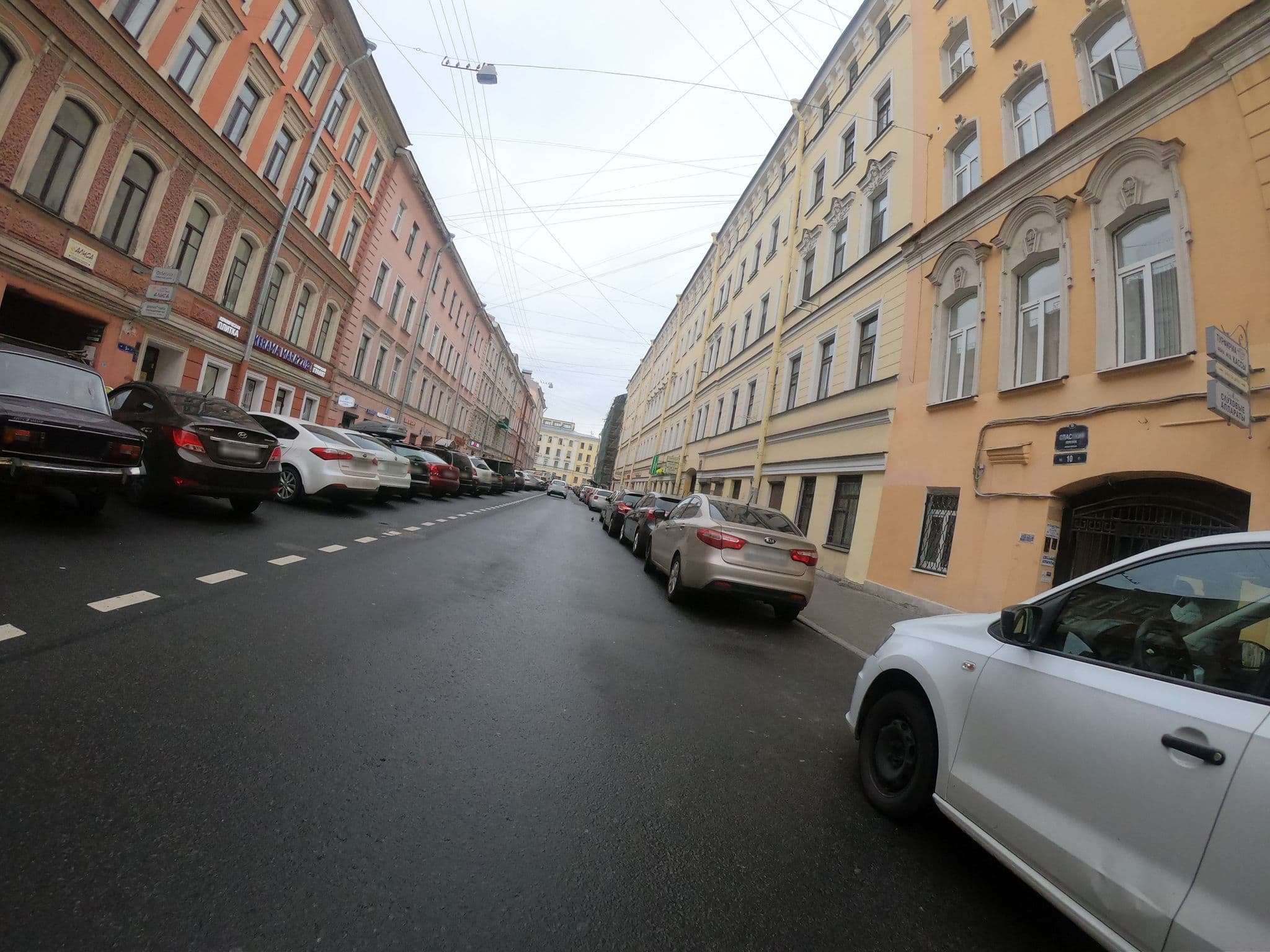 Street view near Мини-отель "Блюз", Saint Petersburg — © GaMiKo (CC BY-SA · Mapillary)
