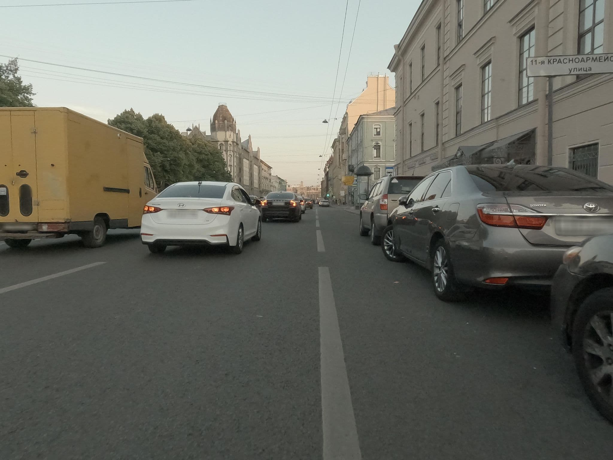Street view near Volkov Hotel, Admiralteisky — © GaMiKo (CC BY-SA · Mapillary)