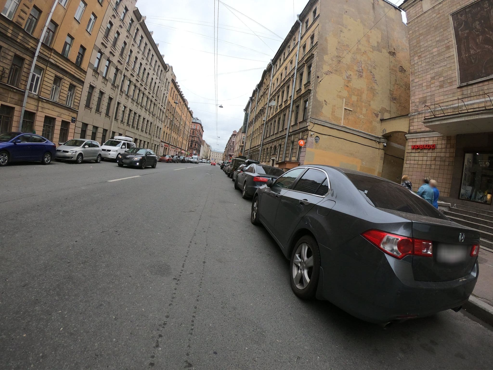 Street view near Холодный душ, Admiralteisky — © GaMiKo (CC BY-SA · Mapillary)