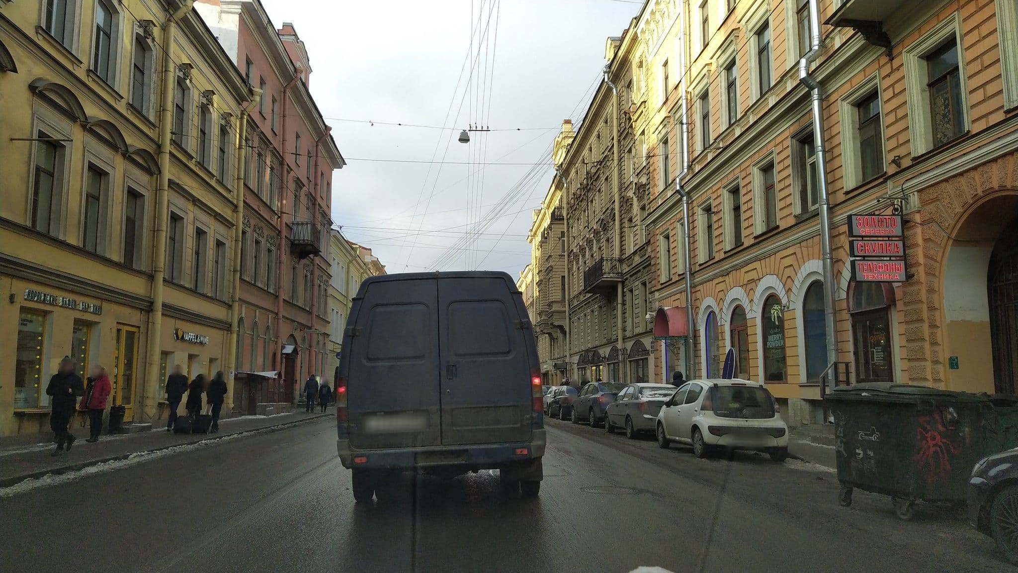 Street view near Капитал Отель, Saint Petersburg — © ser9ei999 (CC BY-SA · Mapillary)