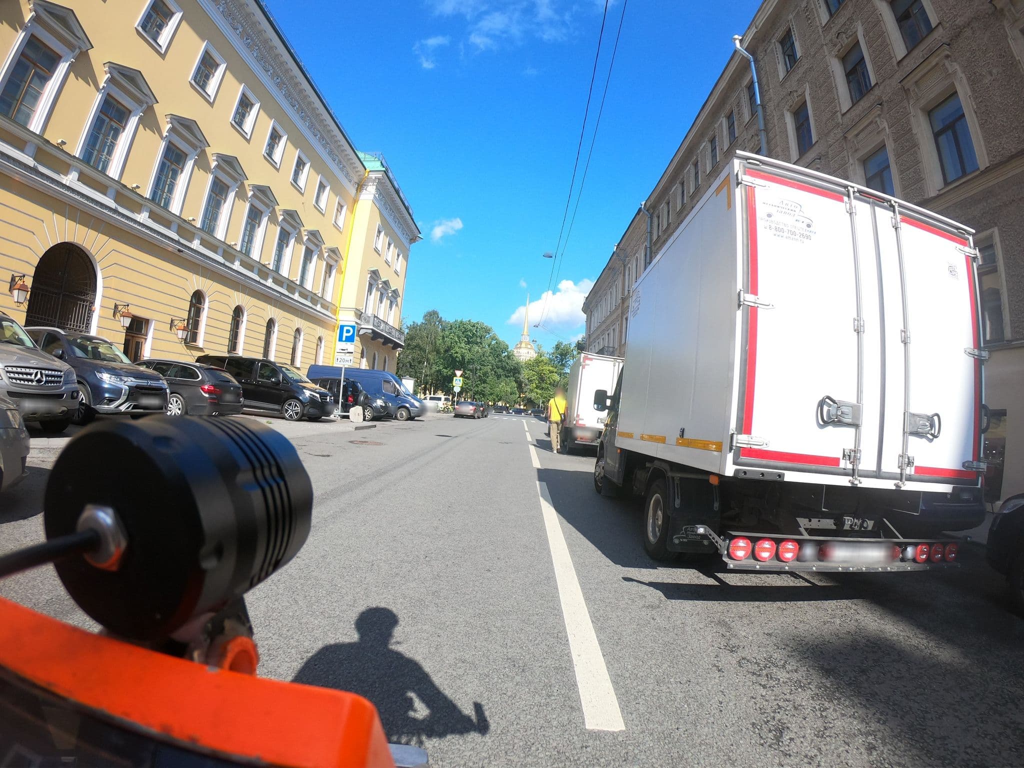 Street view near Library Hotel, Saint Petersburg — © GaMiKo (CC BY-SA · Mapillary)