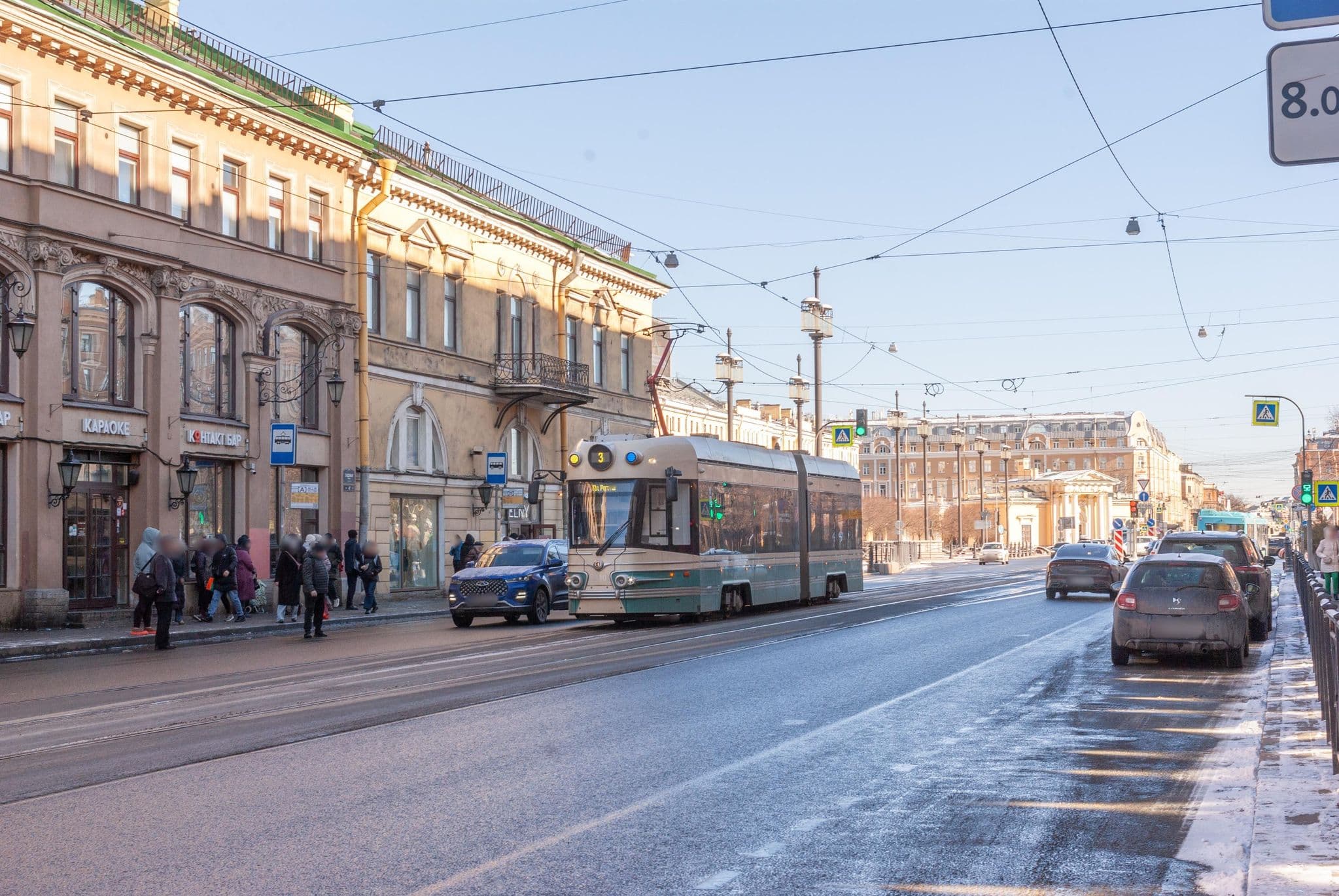 Street view near Roof Capsules, Admiralteisky — © trolleway (CC BY-SA · Mapillary)