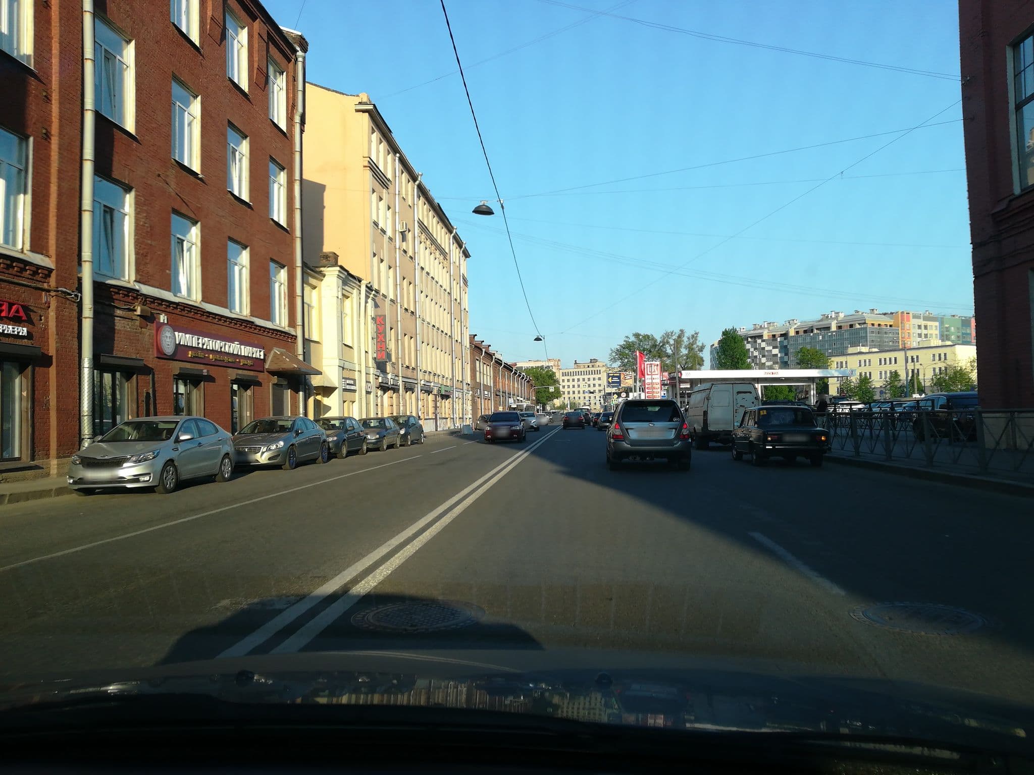 Street view near Филипп, Vasyl'evsky Ostrov — © dvd1973 (CC BY-SA · Mapillary)
