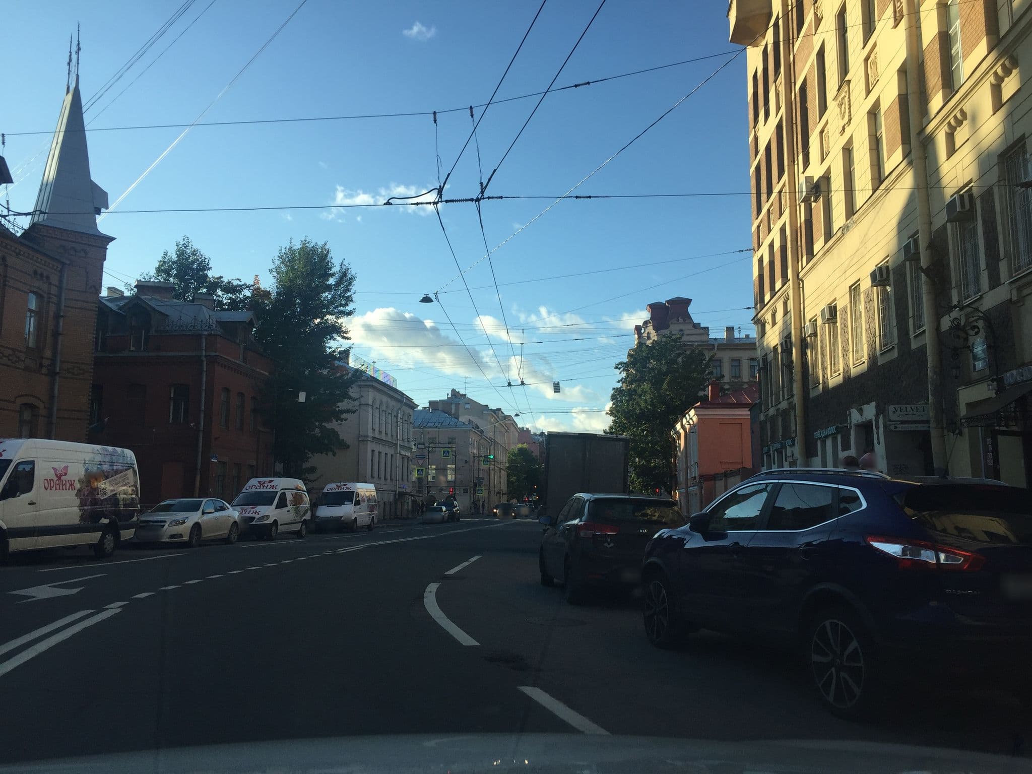 Street view near Вельвет, Petrogradka — © ser9ei999 (CC BY-SA · Mapillary)