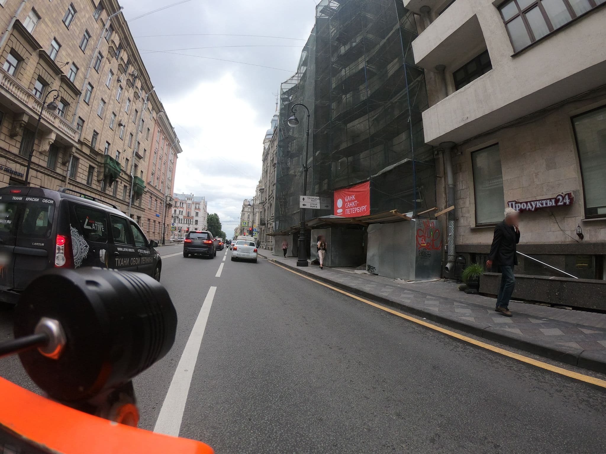 Street view near Отель Златоуст, Petrogradka — © GaMiKo (CC BY-SA · Mapillary)