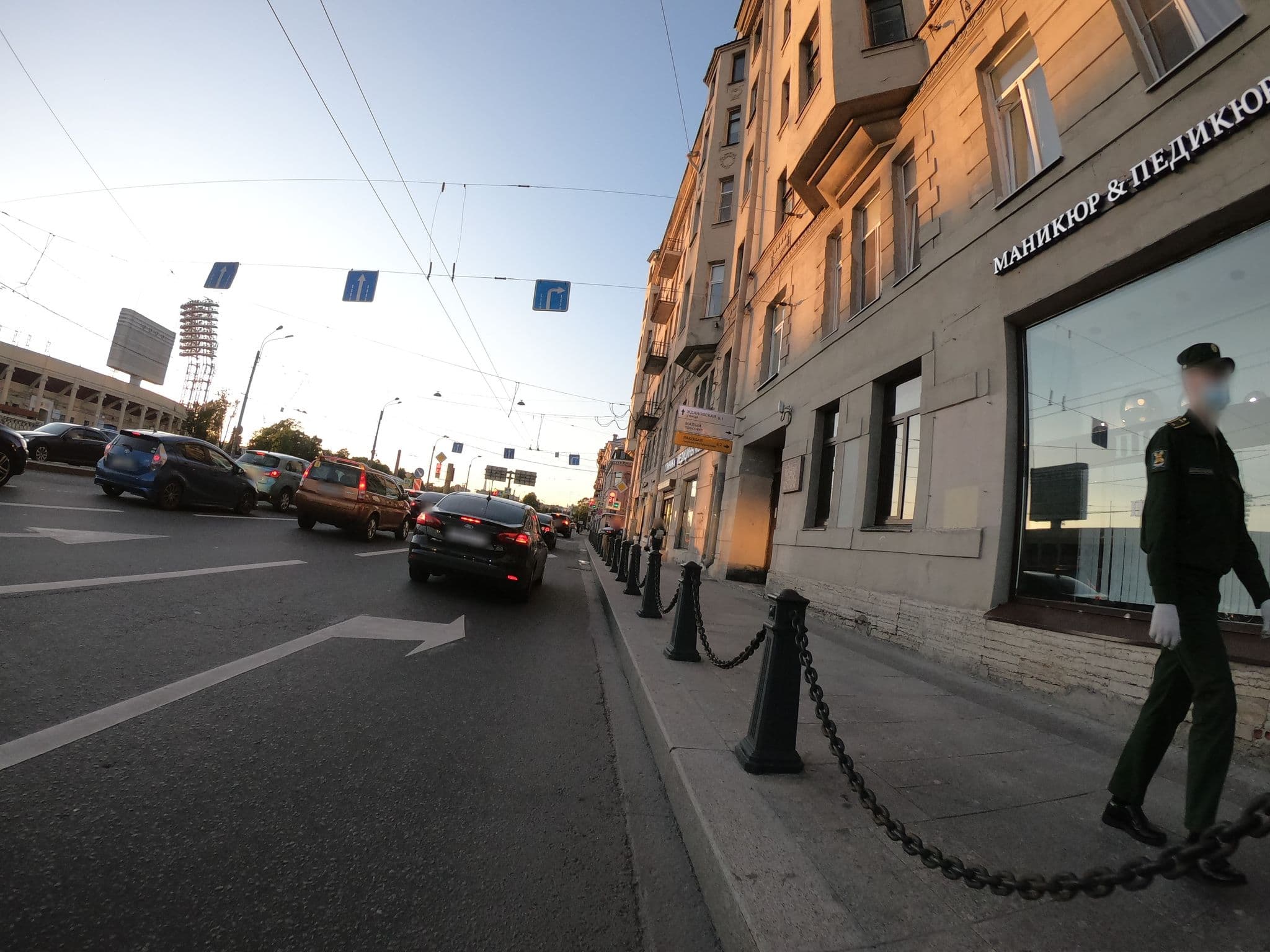 Street view near Art Hostel Nebo, Petrogradka — © GaMiKo (CC BY-SA · Mapillary)