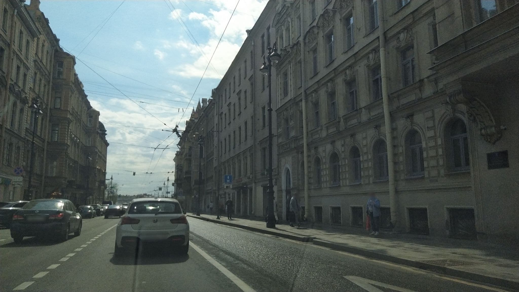 Street view near Отель «Амулет», Petrogradka — © ser9ei999 (CC BY-SA · Mapillary)