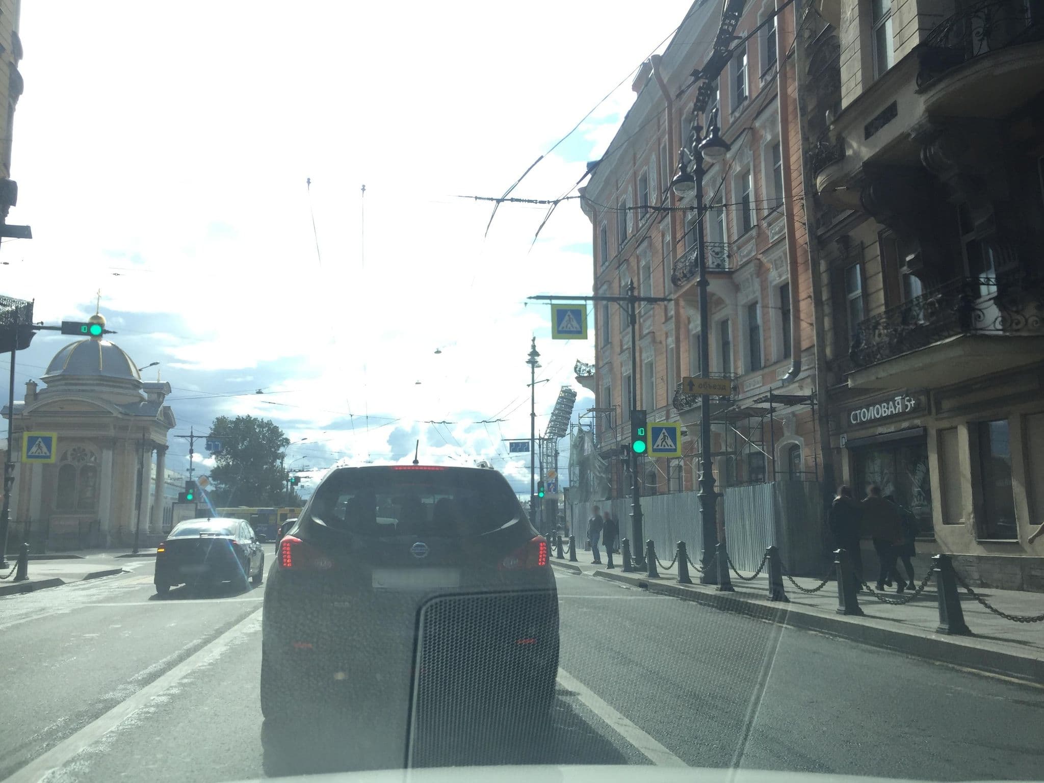 Street view near Basecamp Hostel / Хостел Бэйскемп, Petrogradka — © ser9ei999 (CC BY-SA · Mapillary)