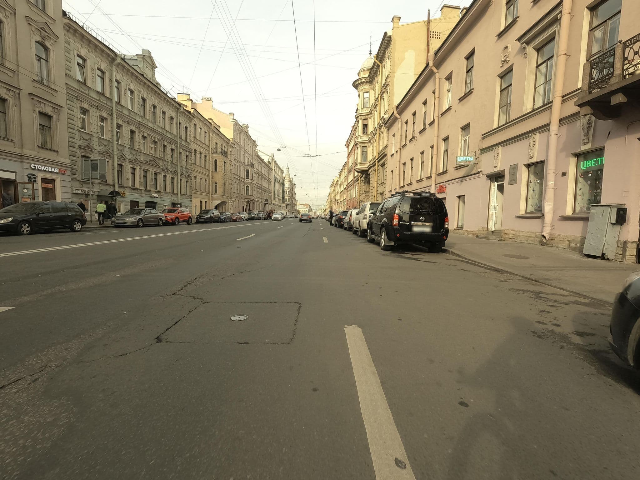 Street view near Хостел "Распутин", Admiralteisky — © GaMiKo (CC BY-SA · Mapillary)