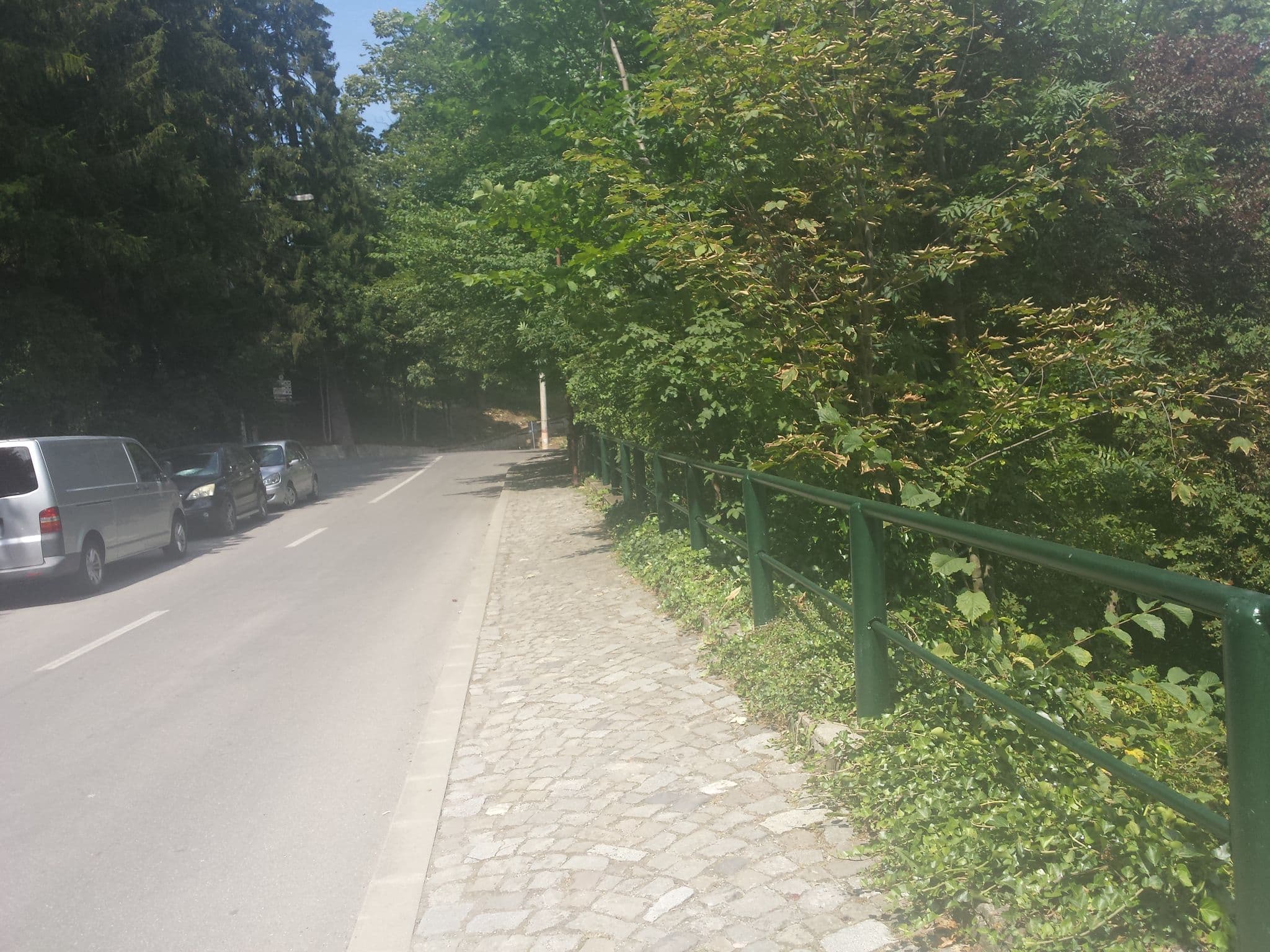 Street view near Hotel Excelsior Sinaia, Sinaia