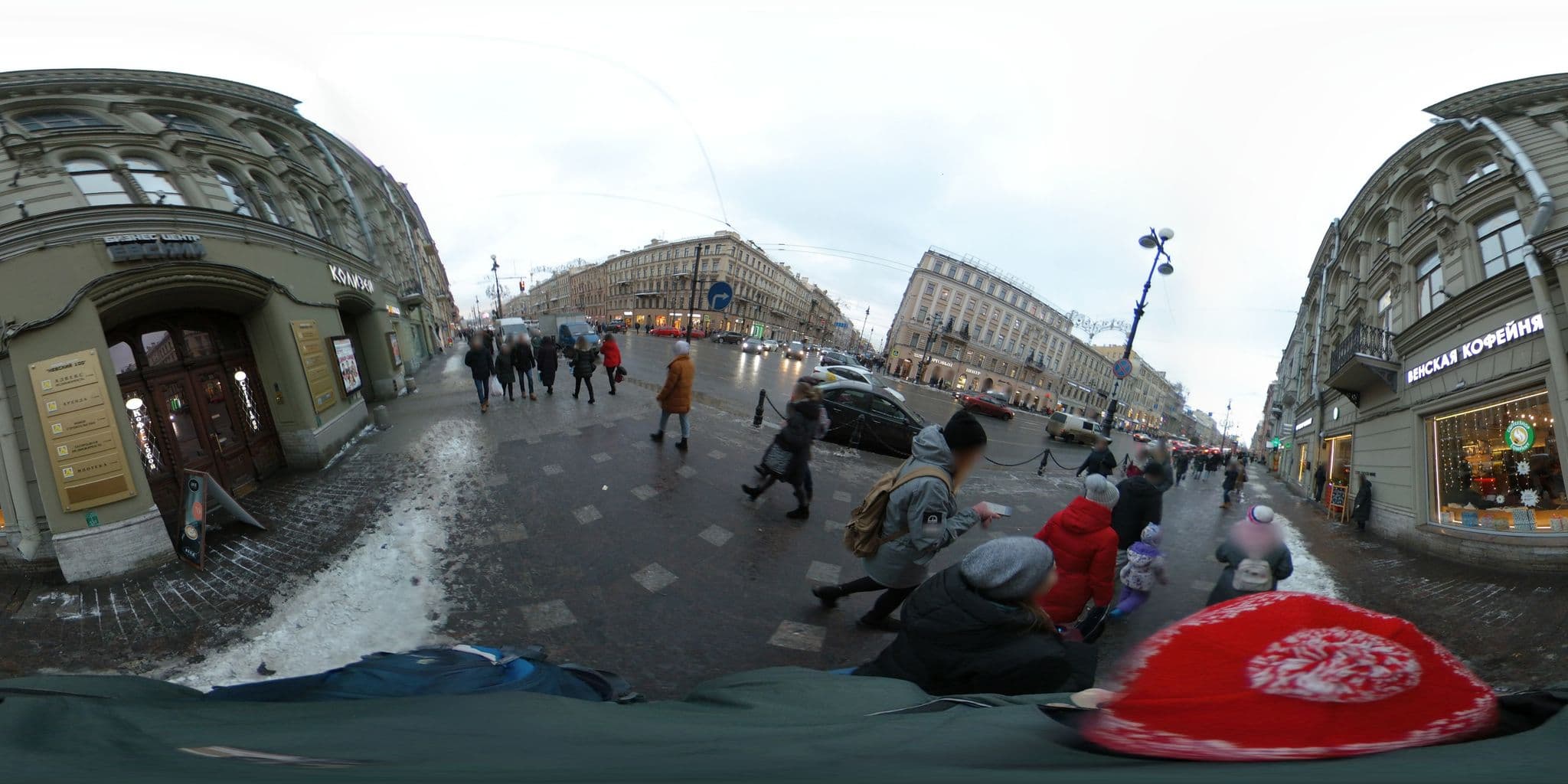 Street view near Hotel Nevsky, Centralniy — © vlivyur (CC BY-SA · Mapillary)