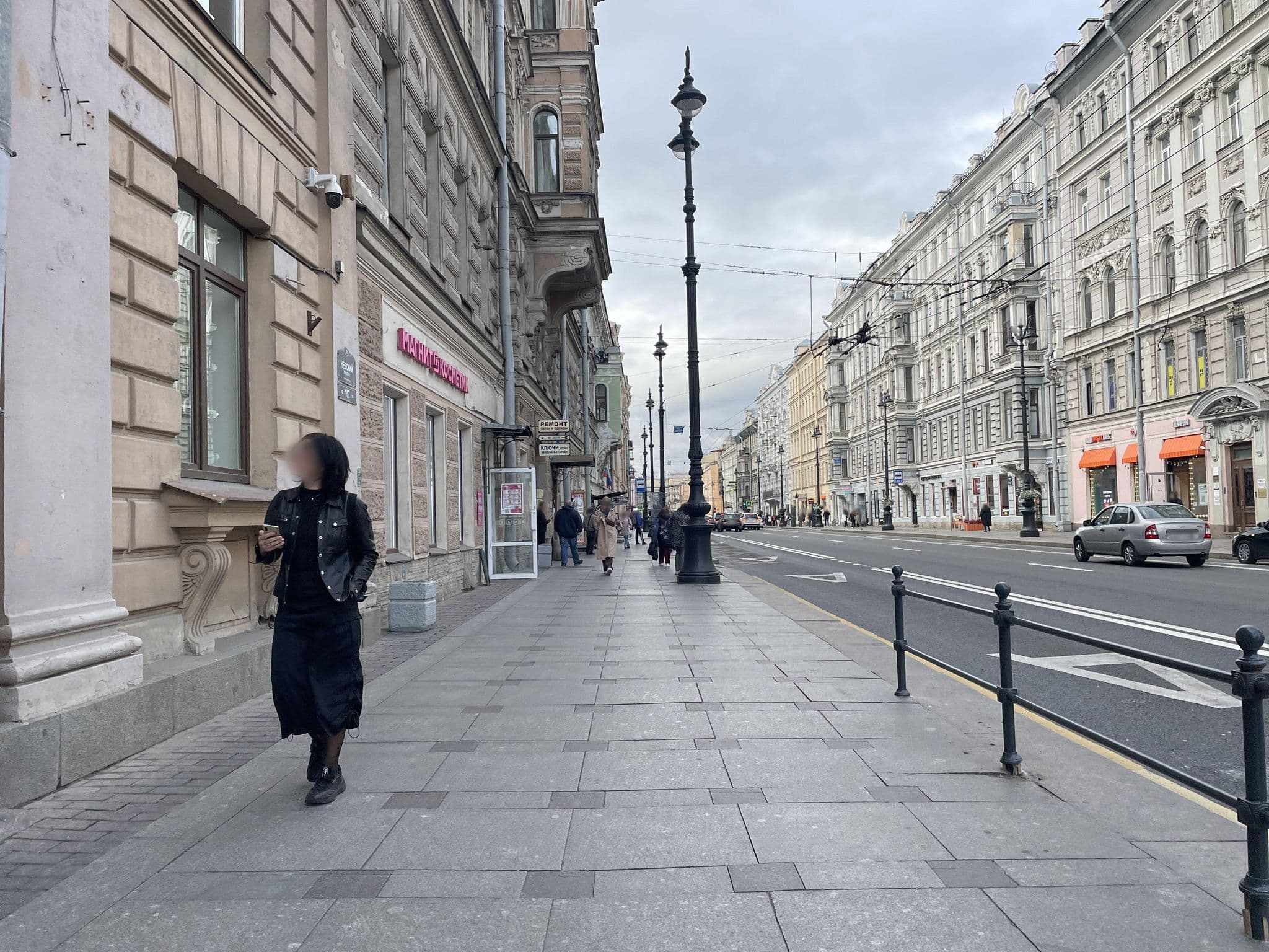 Street view near GhOtel na Nevskom 140, Centralniy — © danilshvalov (CC BY-SA · Mapillary)