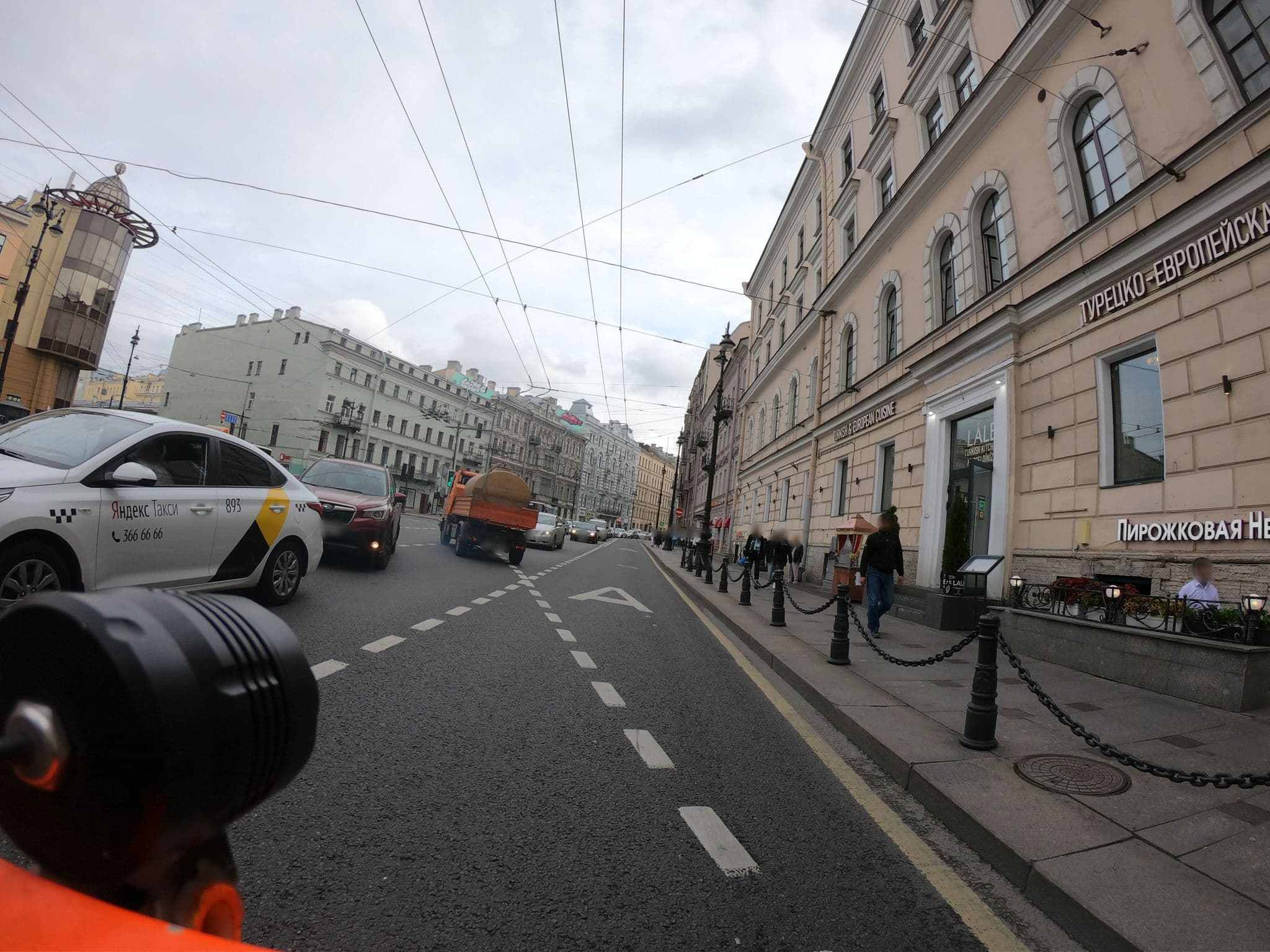Street view near Nevsky Express Hotel, Centralniy — © GaMiKo (CC BY-SA · Mapillary)