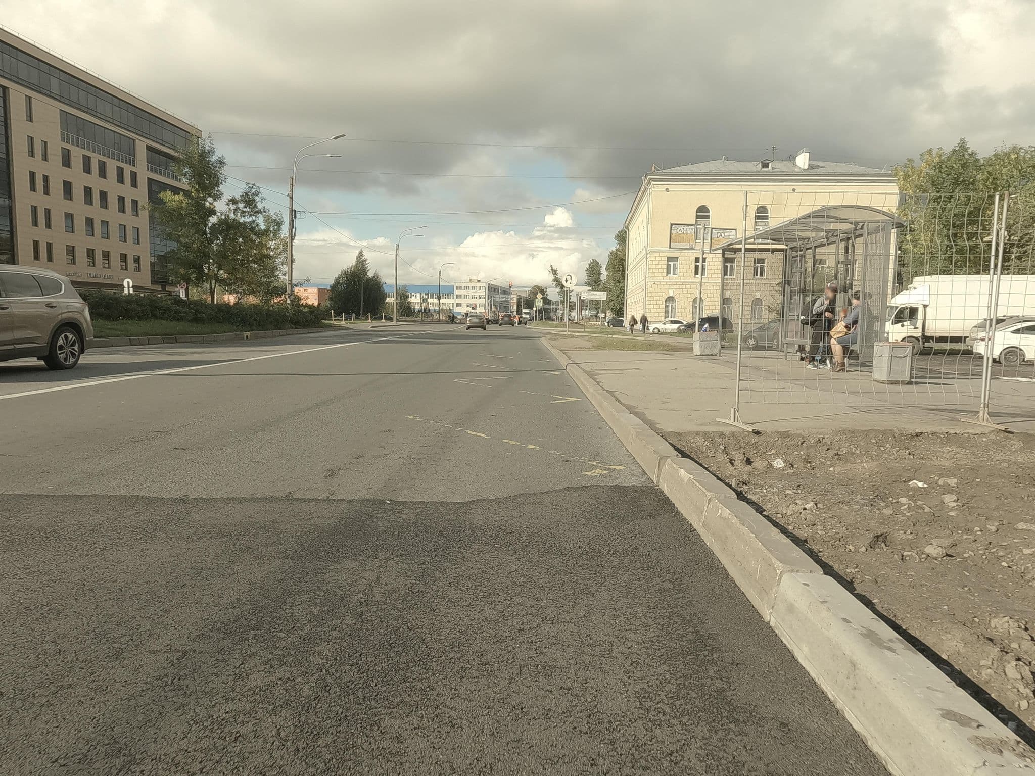 Street view near Ladozhsky Avenir Residental Complex, Centralniy — © GaMiKo (CC BY-SA · Mapillary)