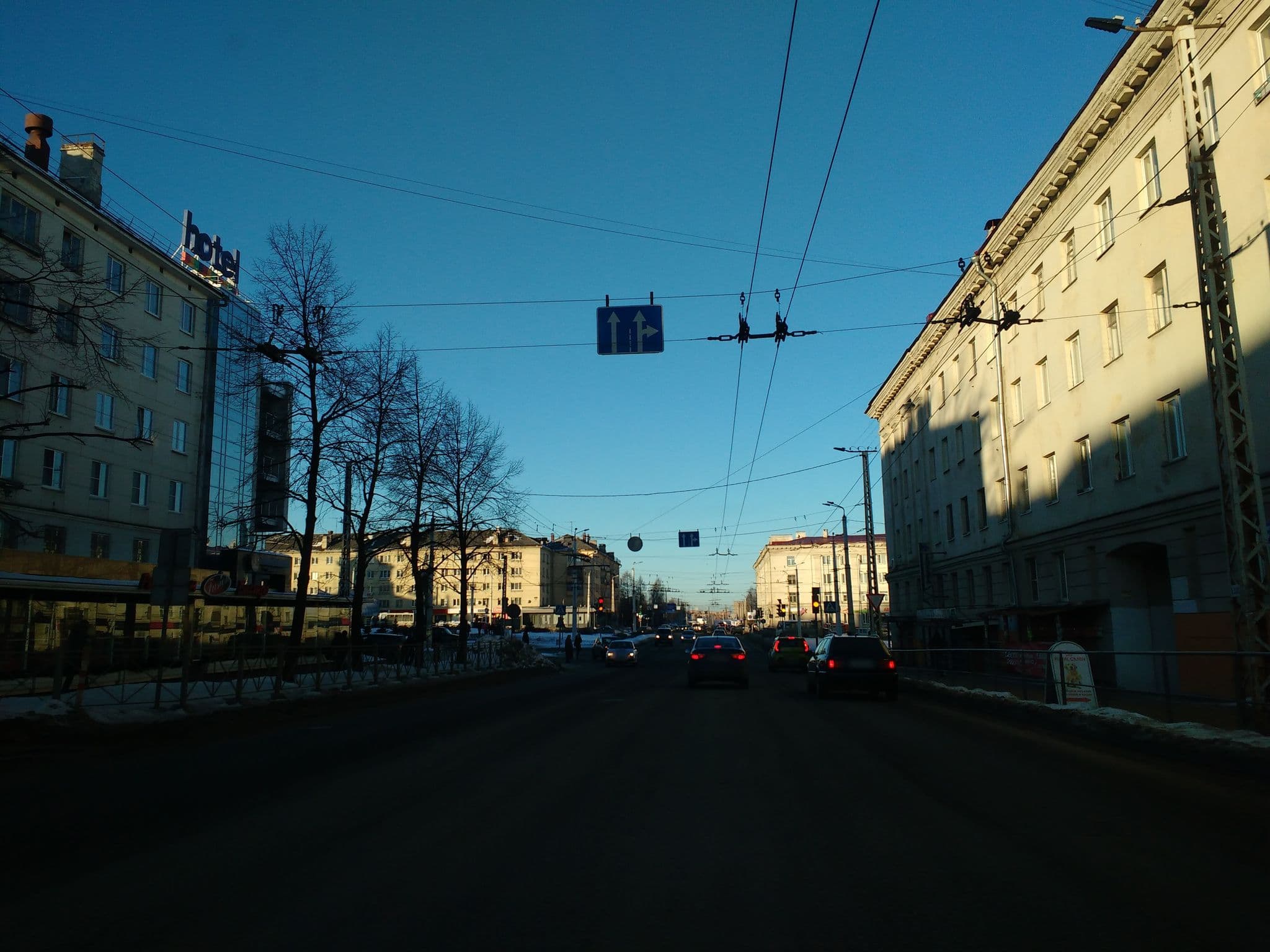Street view near Turist Inn, Petrozavodsk — © taranarmo (CC BY-SA · Mapillary)