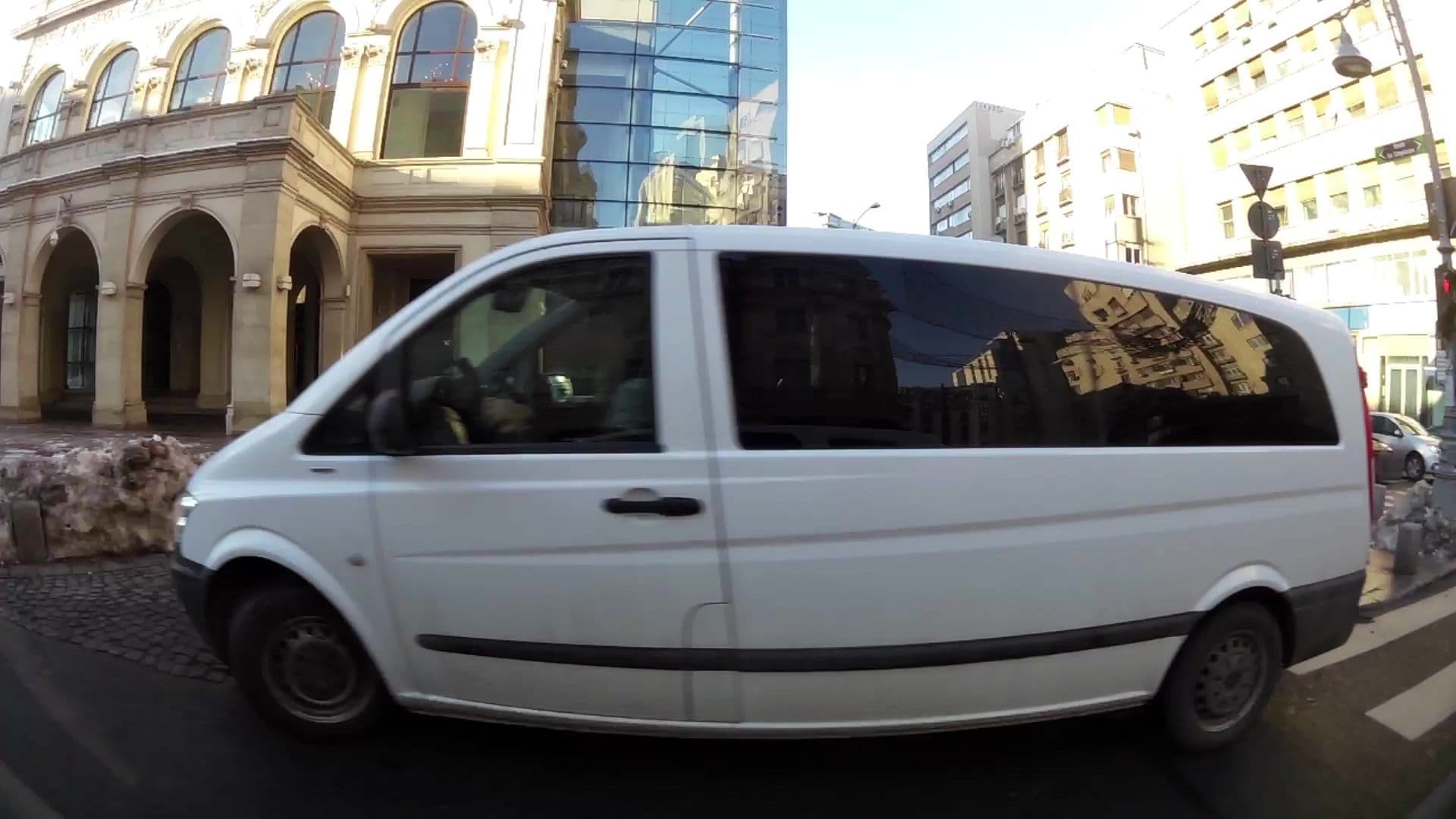 Street view near Novotel, Bucharest