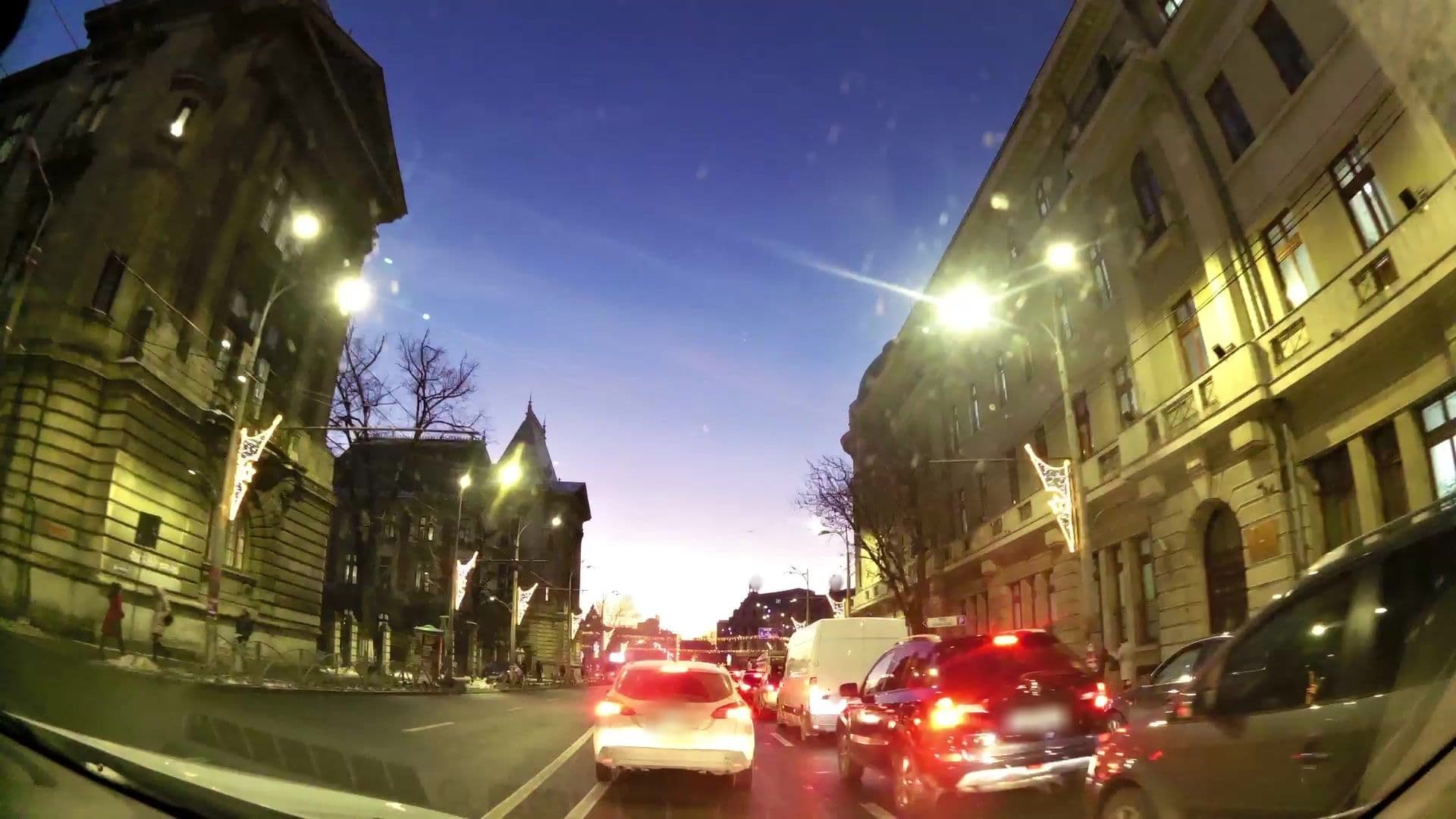 Street view near K+K Hotel Elisabeta, Bucharest