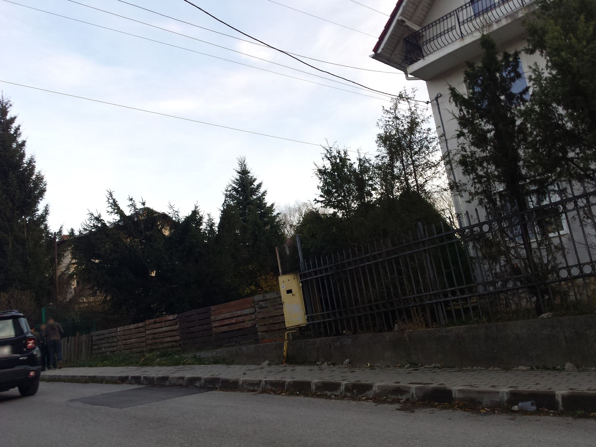 Street view near Pensiunea fără nume, Buşteni