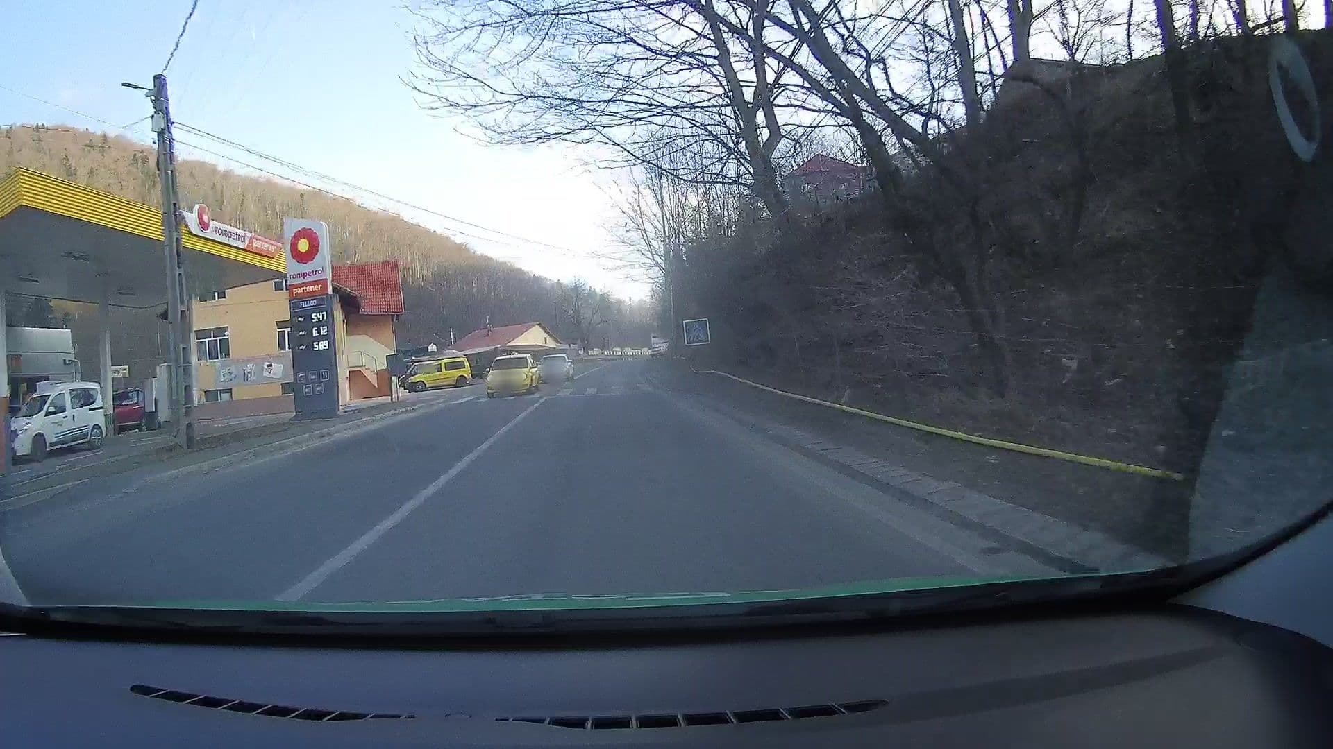 Street view near Vila Camelia, Sinaia