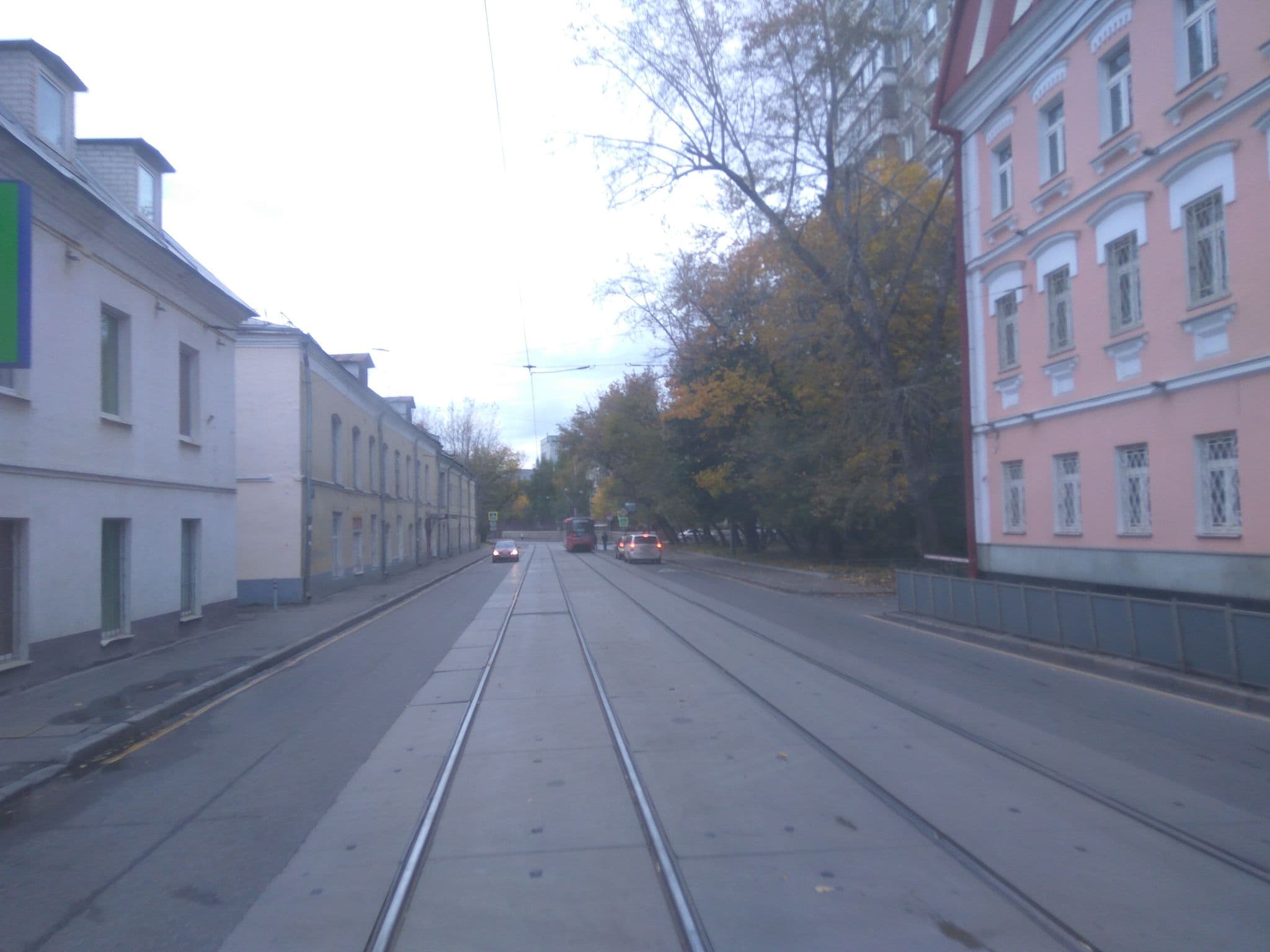 Street view near Hostel Fusion, Zamoskvorech’ye — © trolleway (CC BY-SA · Mapillary)