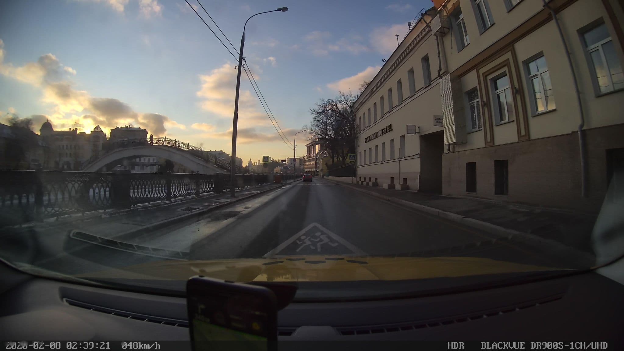 Street view near Gesten Hotel, Moscow — © city_admin (CC BY-SA · Mapillary)