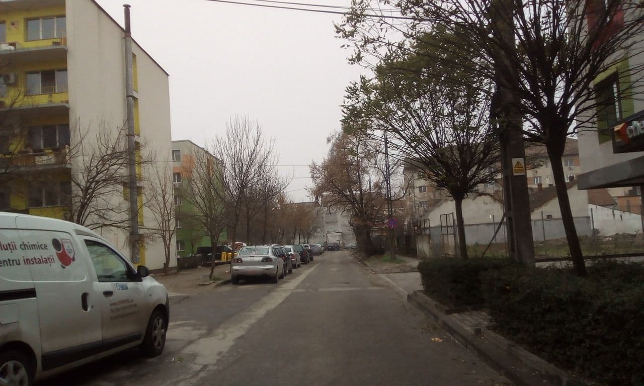 Street view near Hotel Check In, Timişoara — © cati (CC BY-SA · Mapillary)