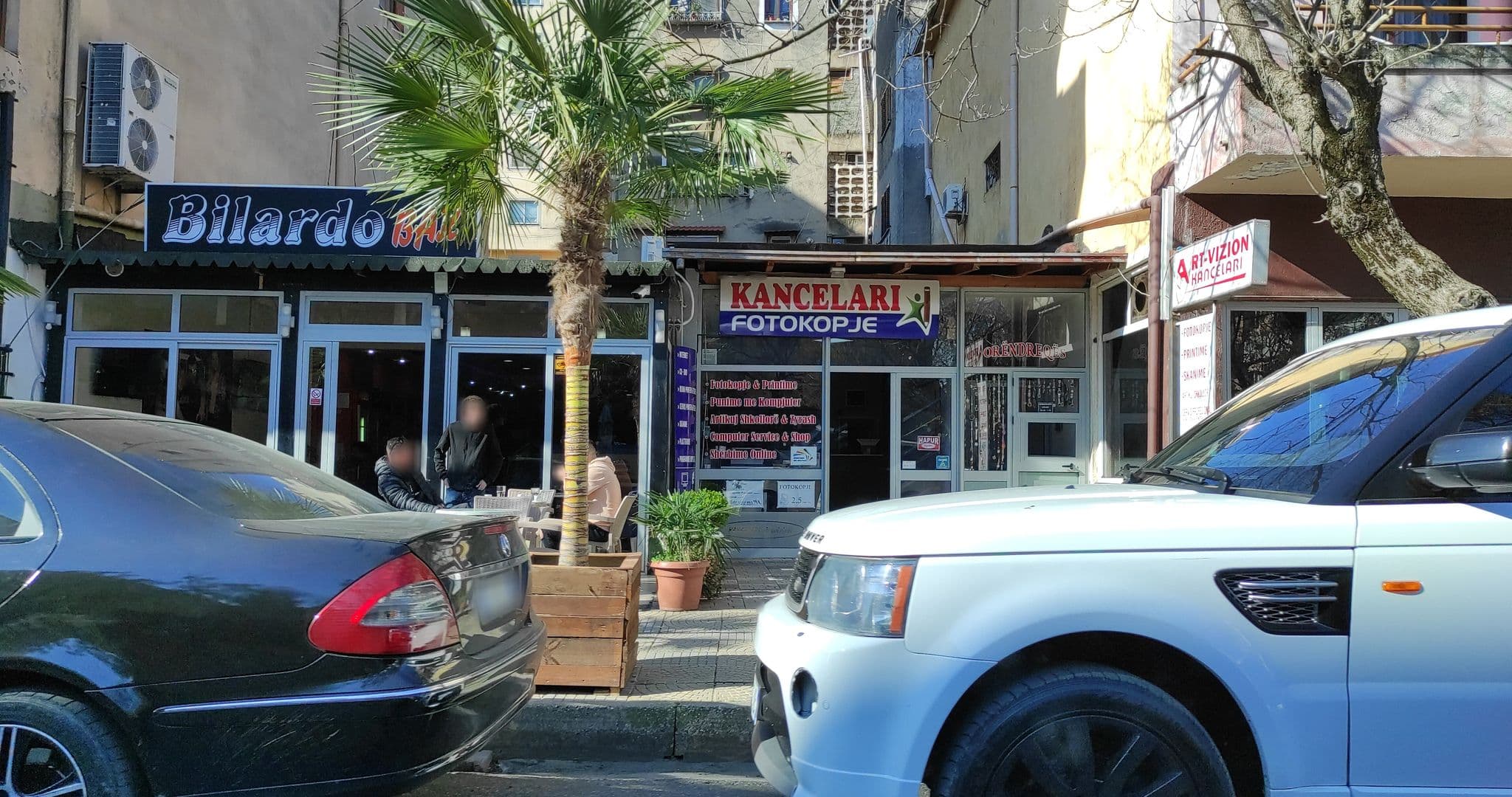 Street view near 90 Pods hostel & co-working, Shkodër — © denisju_osm (CC BY-SA · Mapillary)