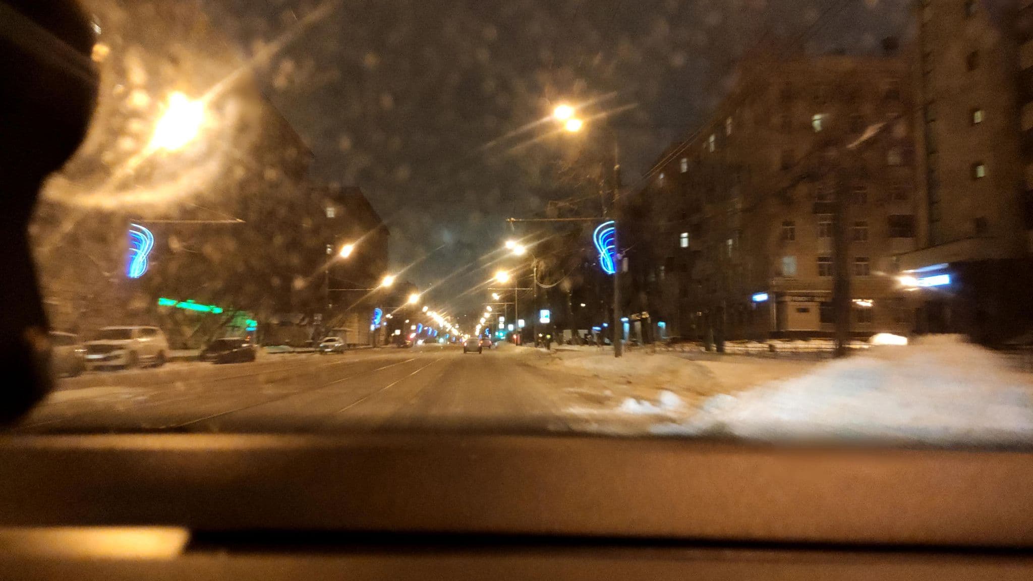 Street view near Лефортовский Дворик, Lefortovo — © phoneuploader (CC BY-SA · Mapillary)