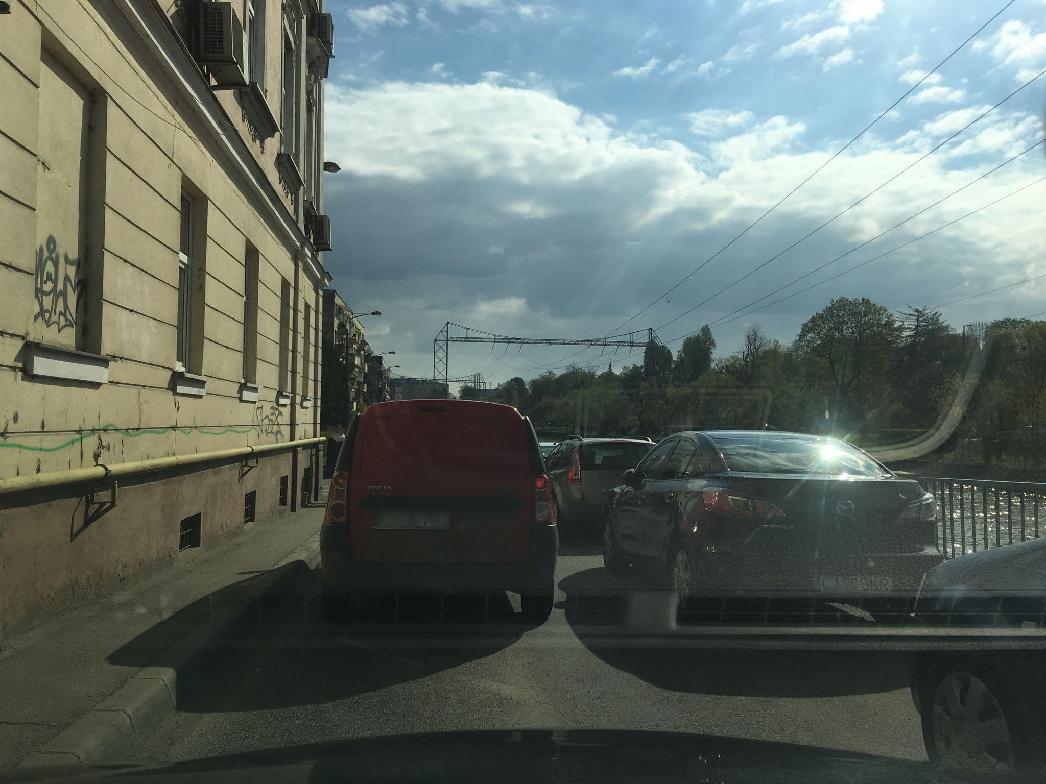 Street view near Casa de oaspeți UMF, Cluj-Napoca