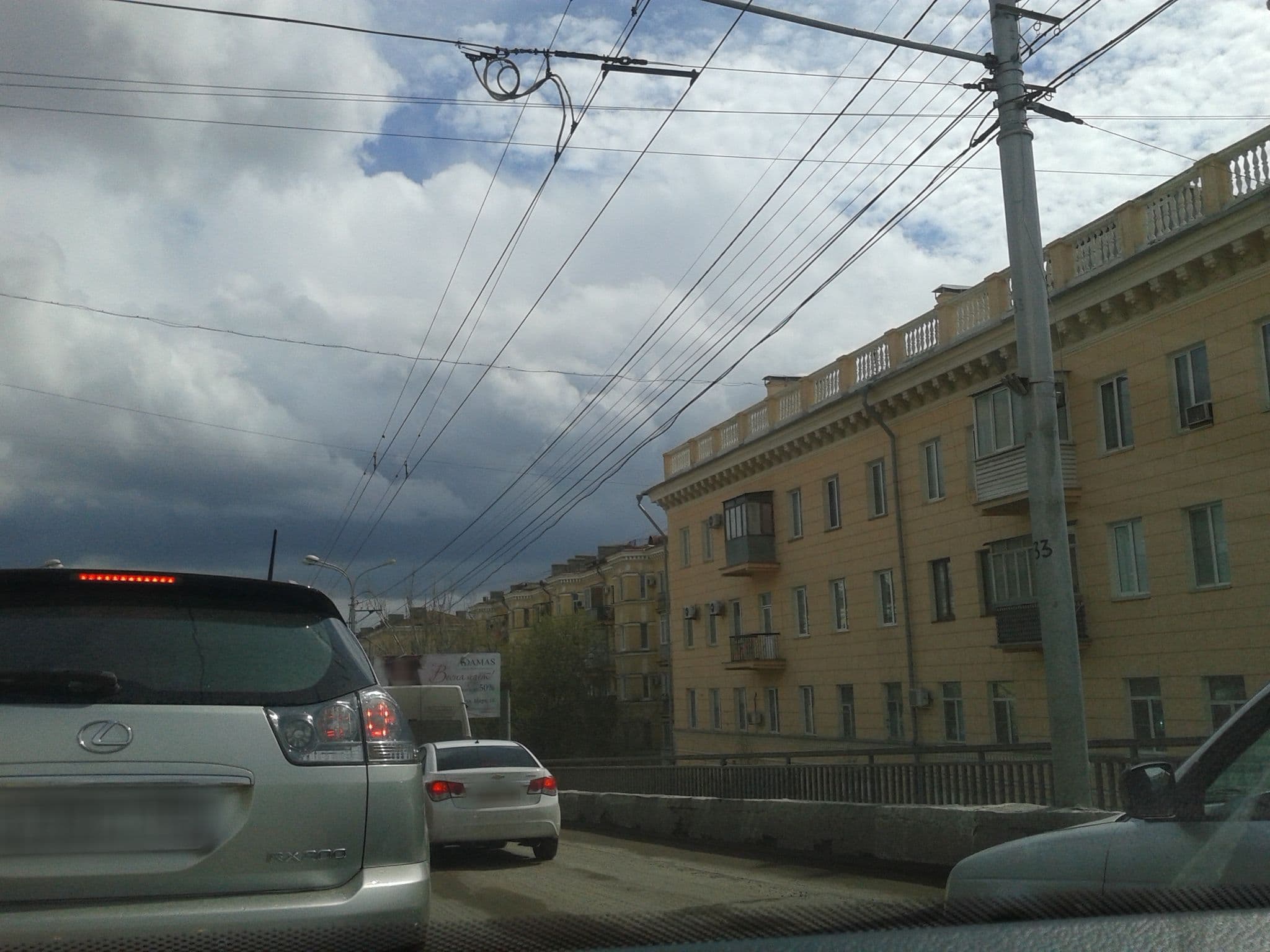 Street view near Апартаменты Deluxe, Volgograd — © b108 (CC BY-SA · Mapillary)