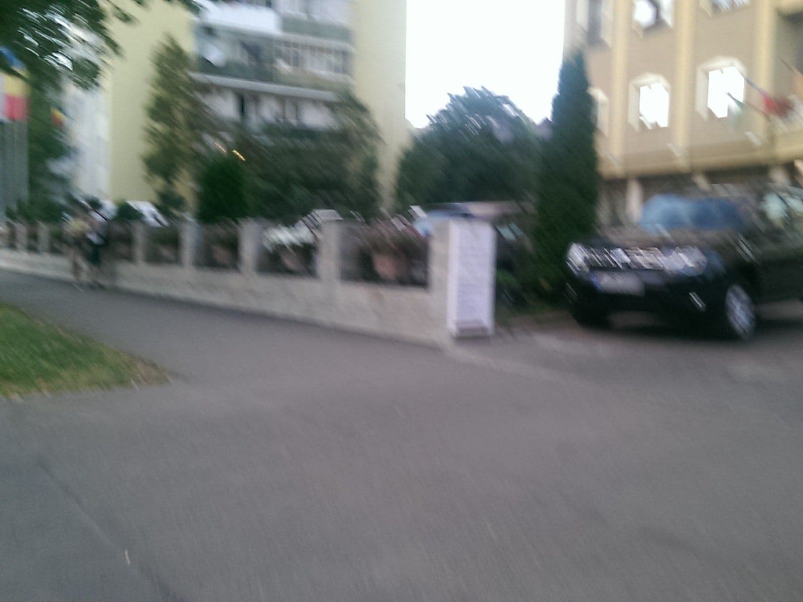 Street view near Hotel Royal Classic, Cluj-Napoca