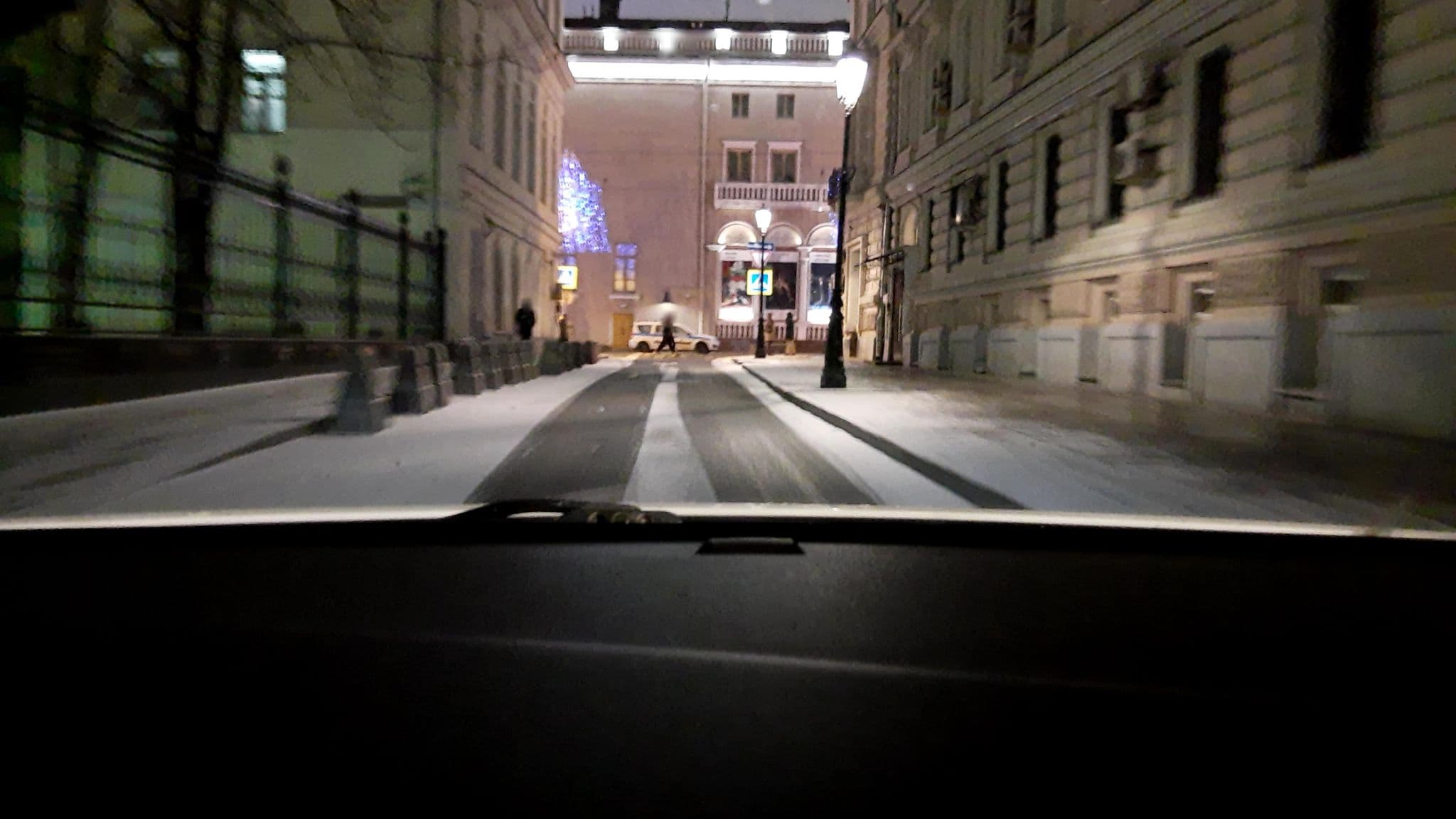 Street view near iVAN Hostel, Moscow — © phoneuploader (CC BY-SA · Mapillary)